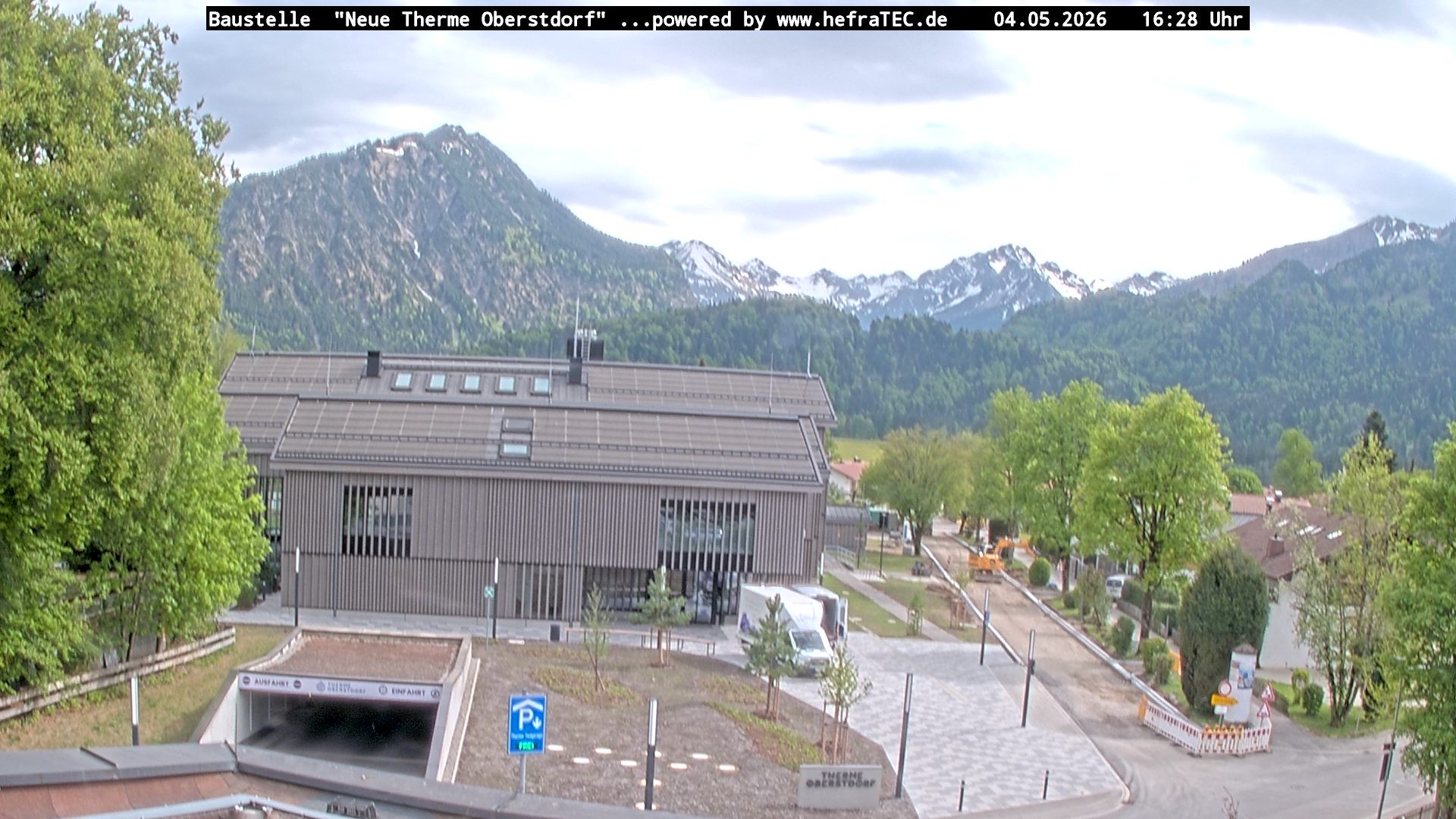 Archiv Foto Webcam Touristinformation Oberstdorf Haus
