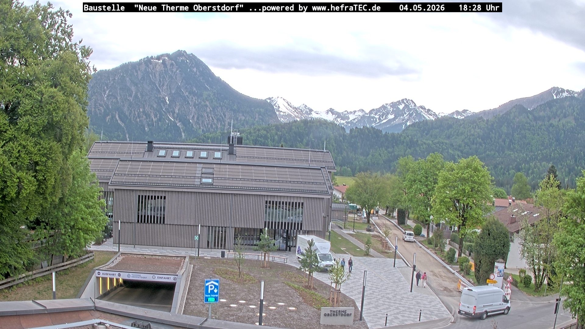 Archiv Foto Webcam Touristinformation Oberstdorf Haus