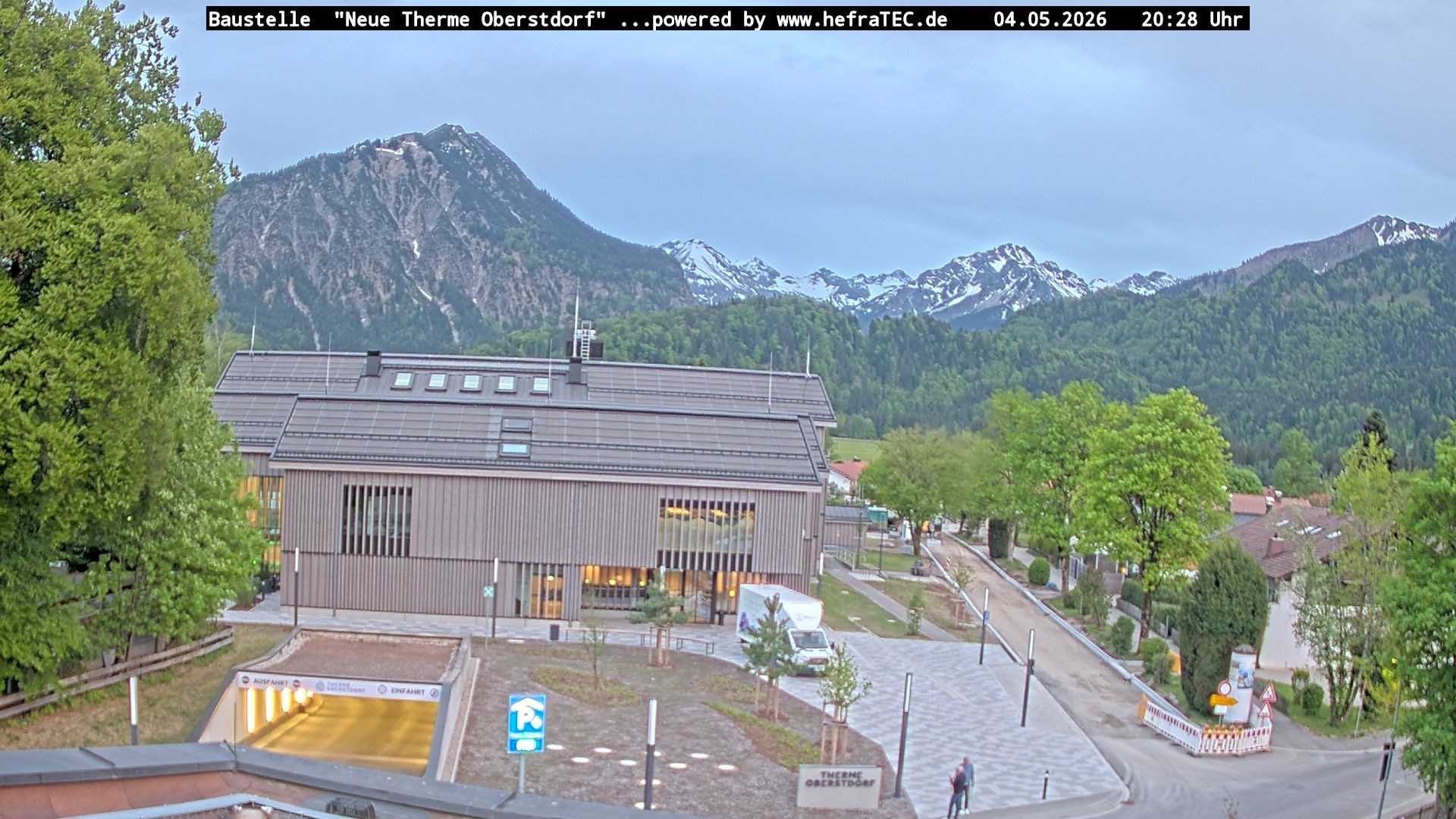 Archiv Foto Webcam Touristinformation Oberstdorf Haus