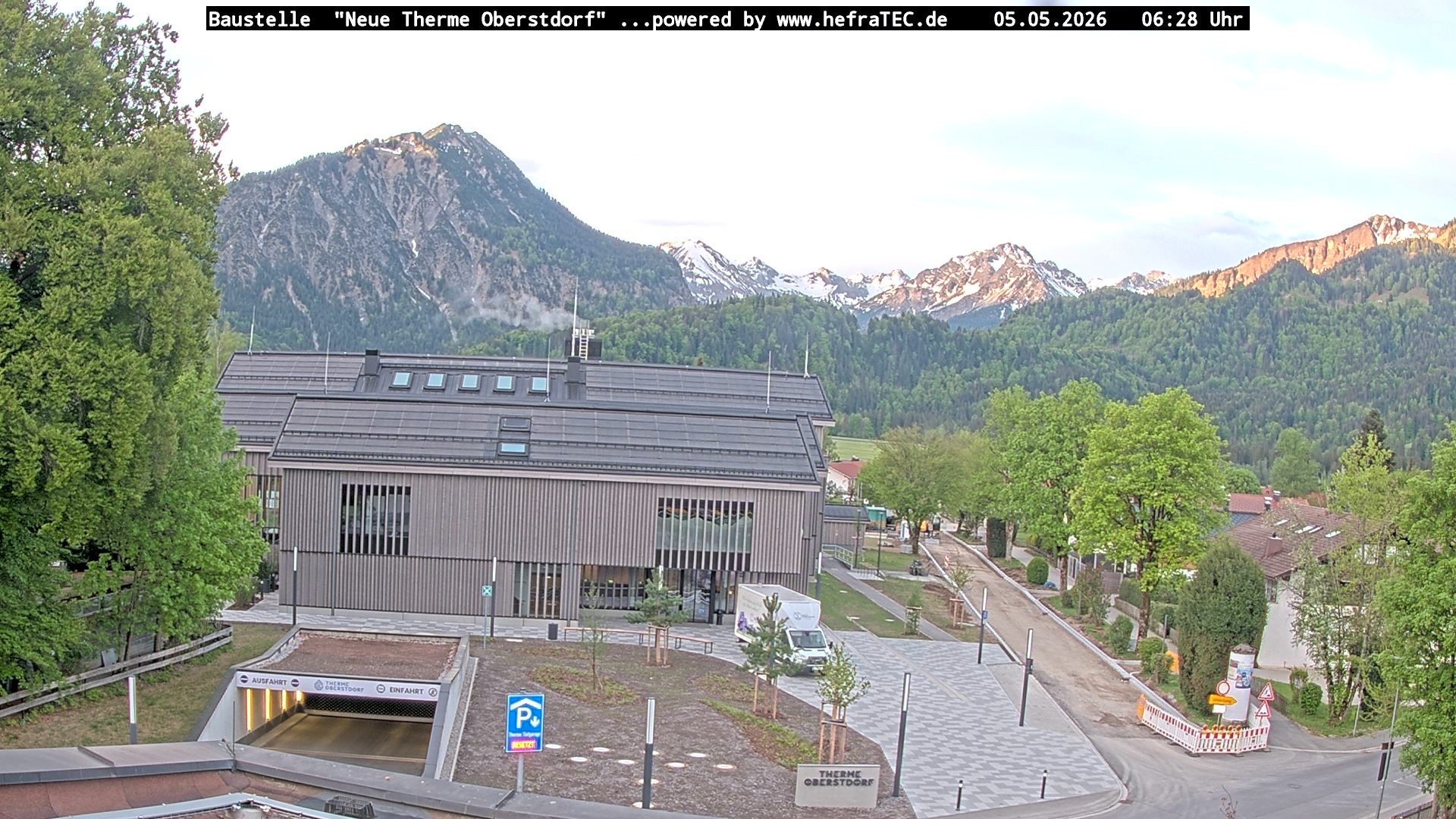 Archiv Foto Webcam Touristinformation Oberstdorf Haus