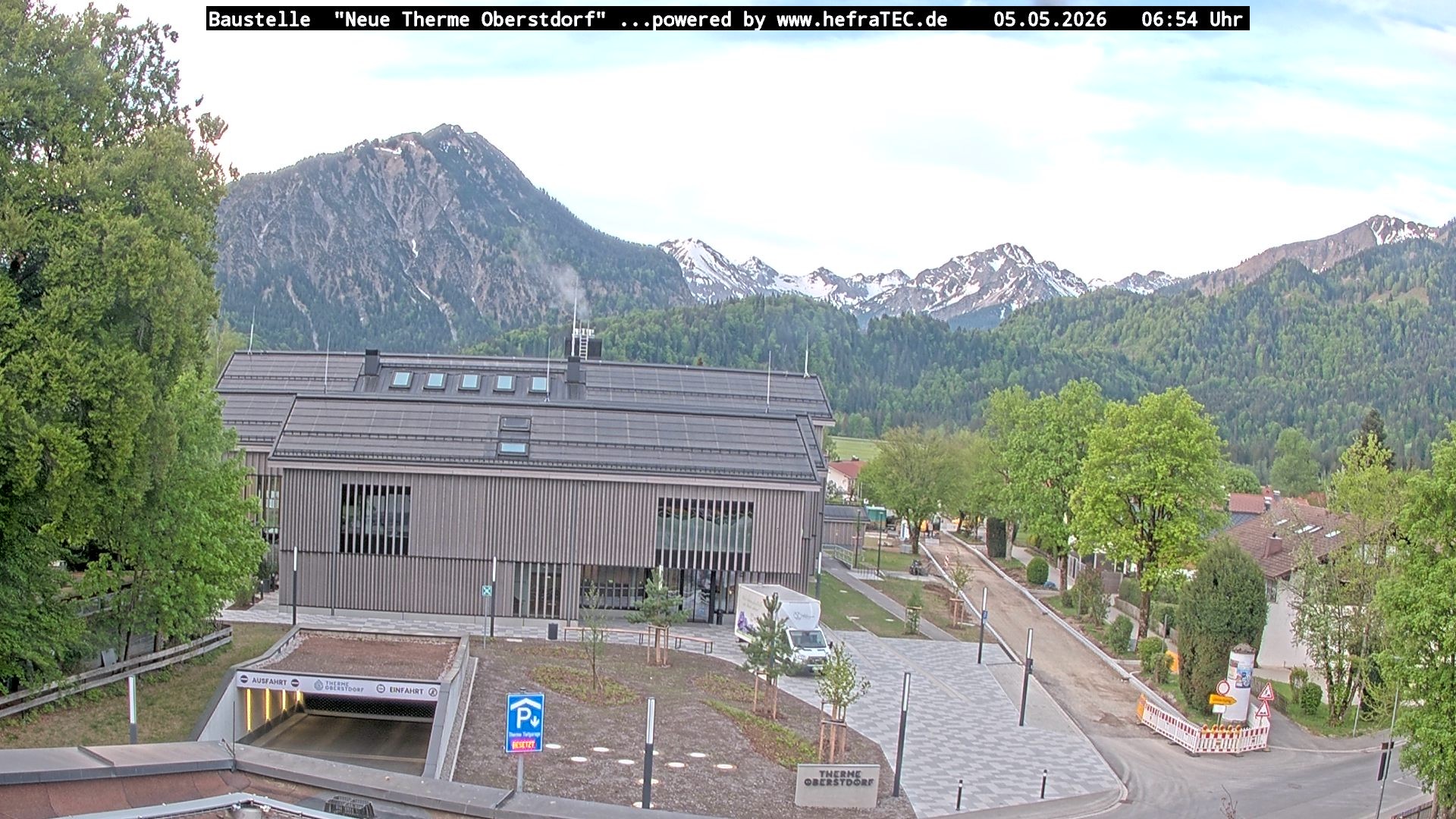 Archiv Foto Webcam Touristinformation Oberstdorf Haus