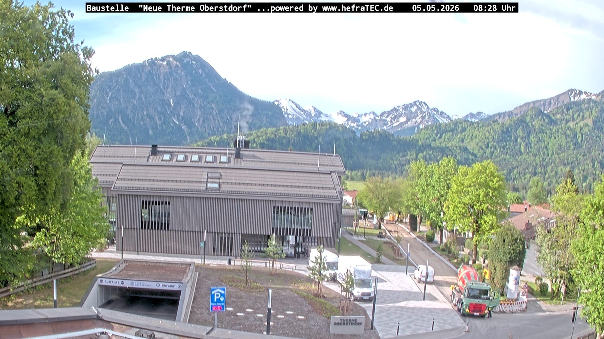 Archiv Foto Webcam Touristinformation Oberstdorf Haus
