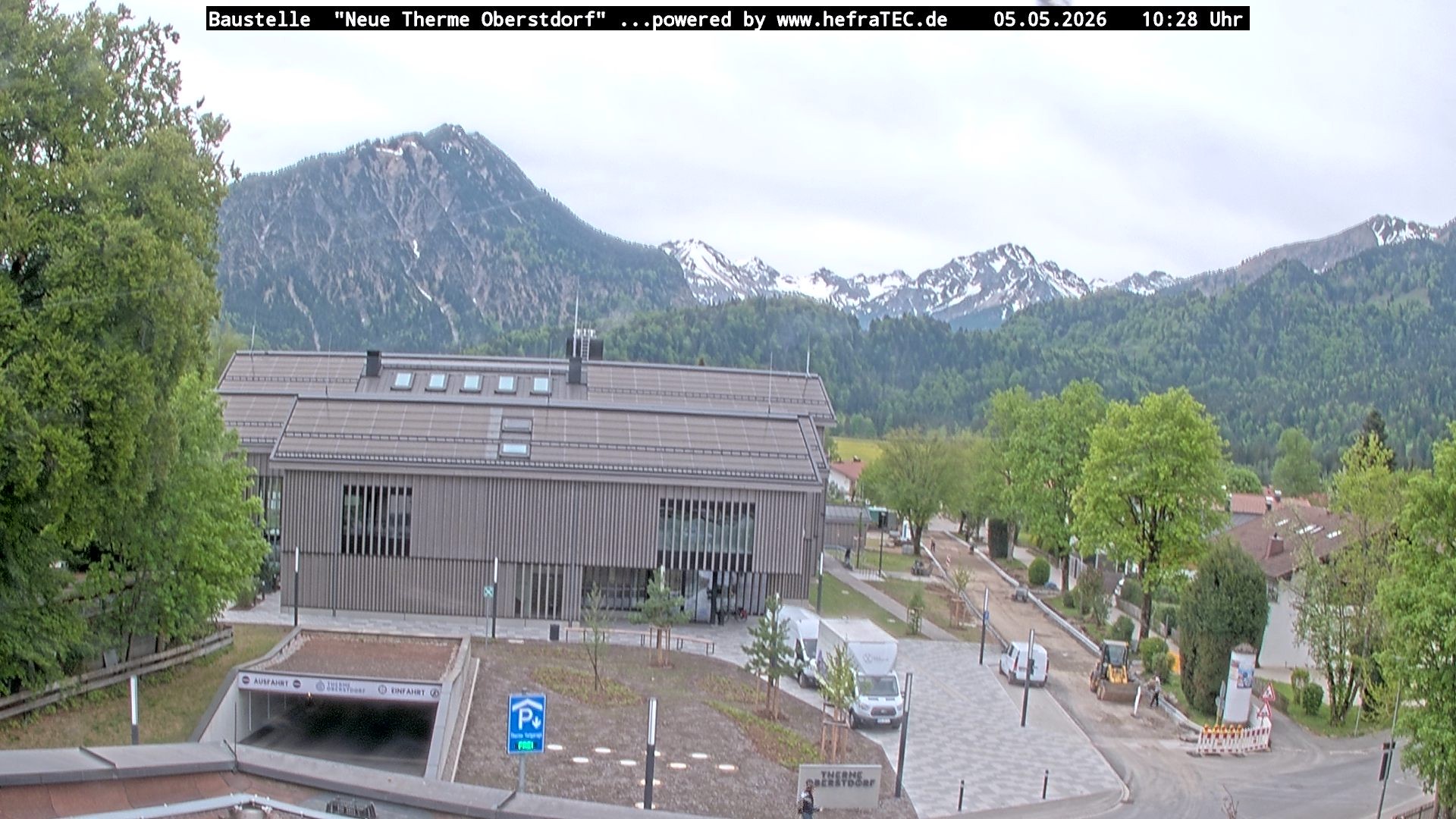Archiv Foto Webcam Touristinformation Oberstdorf Haus