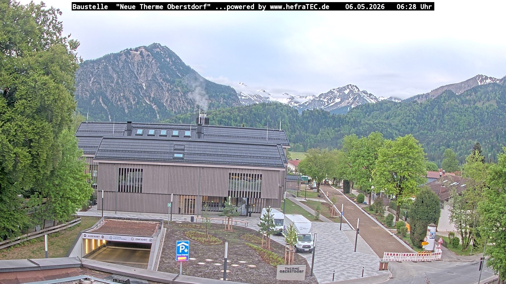 Archiv Foto Webcam Touristinformation Oberstdorf Haus