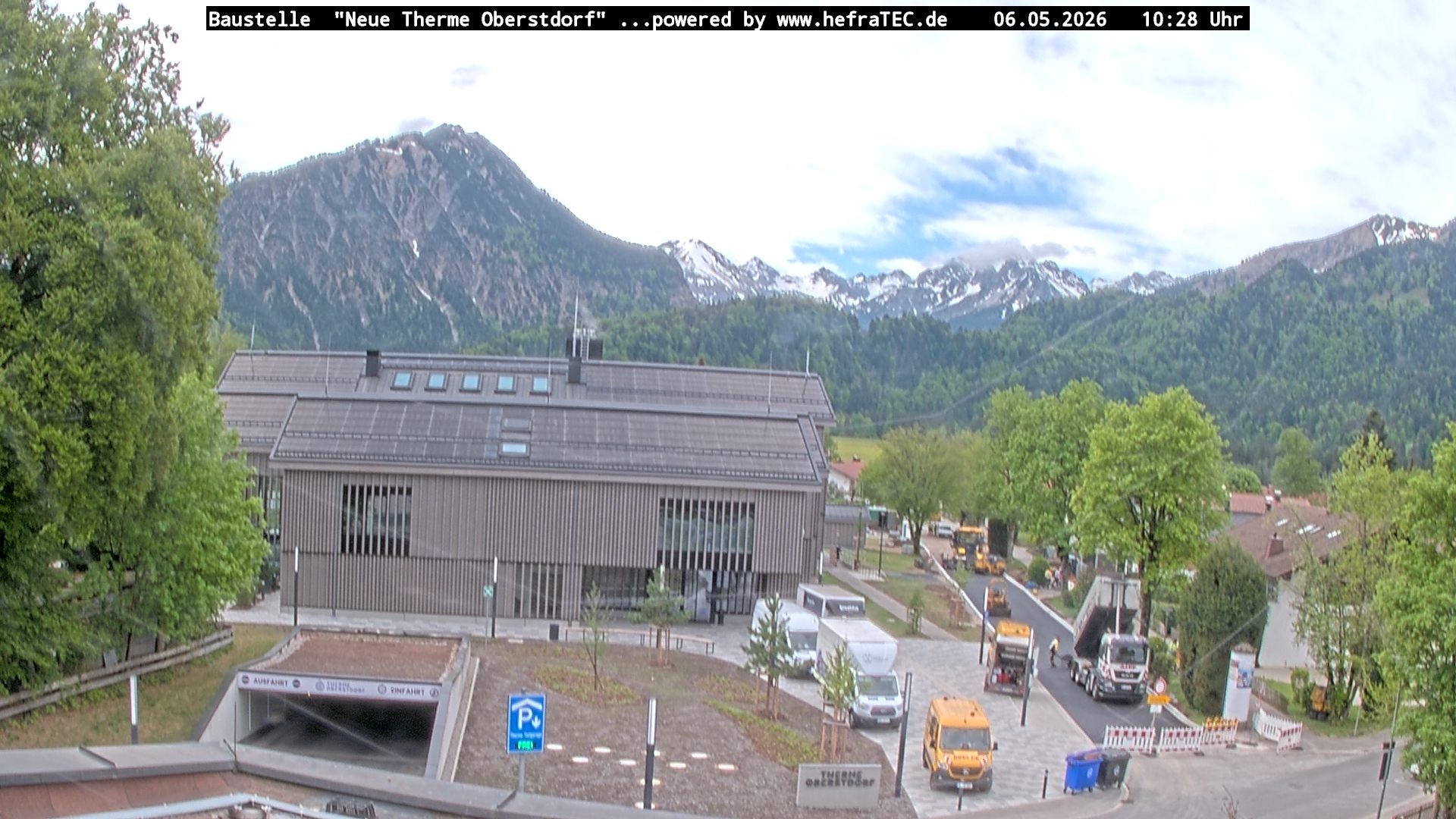 Archiv Foto Webcam Touristinformation Oberstdorf Haus