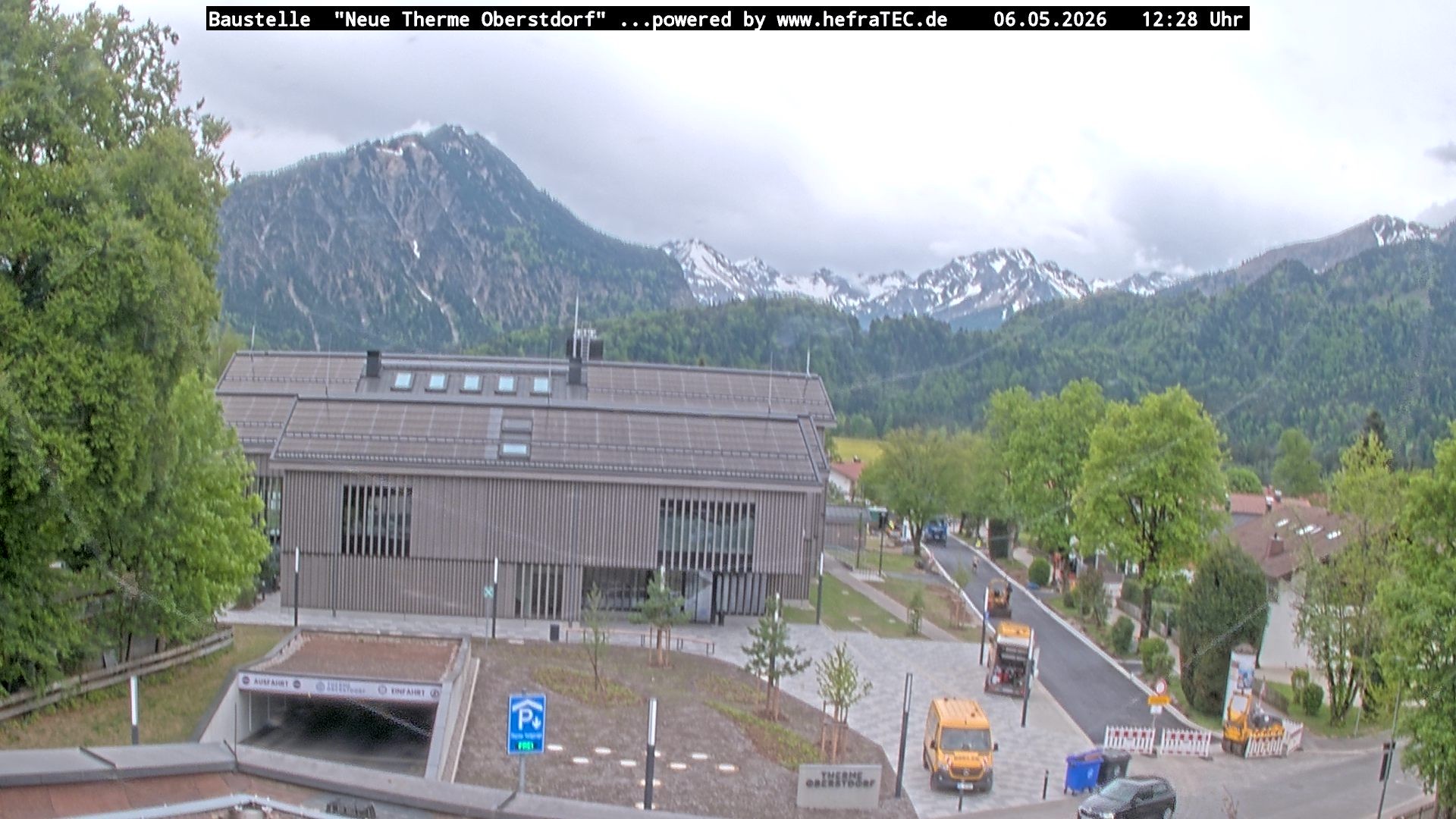 Archiv Foto Webcam Touristinformation Oberstdorf Haus