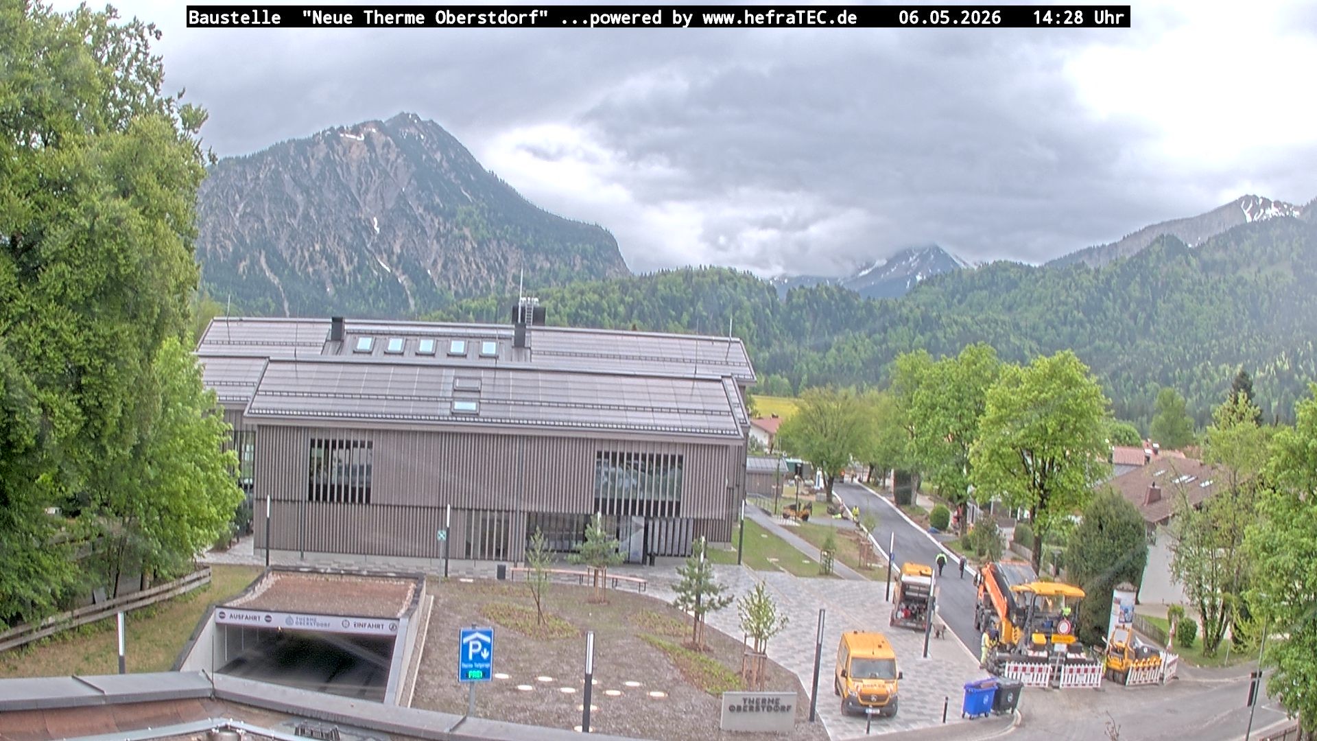 Archiv Foto Webcam Touristinformation Oberstdorf Haus