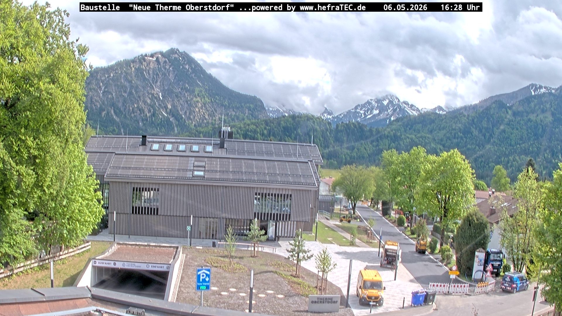 Archiv Foto Webcam Touristinformation Oberstdorf Haus