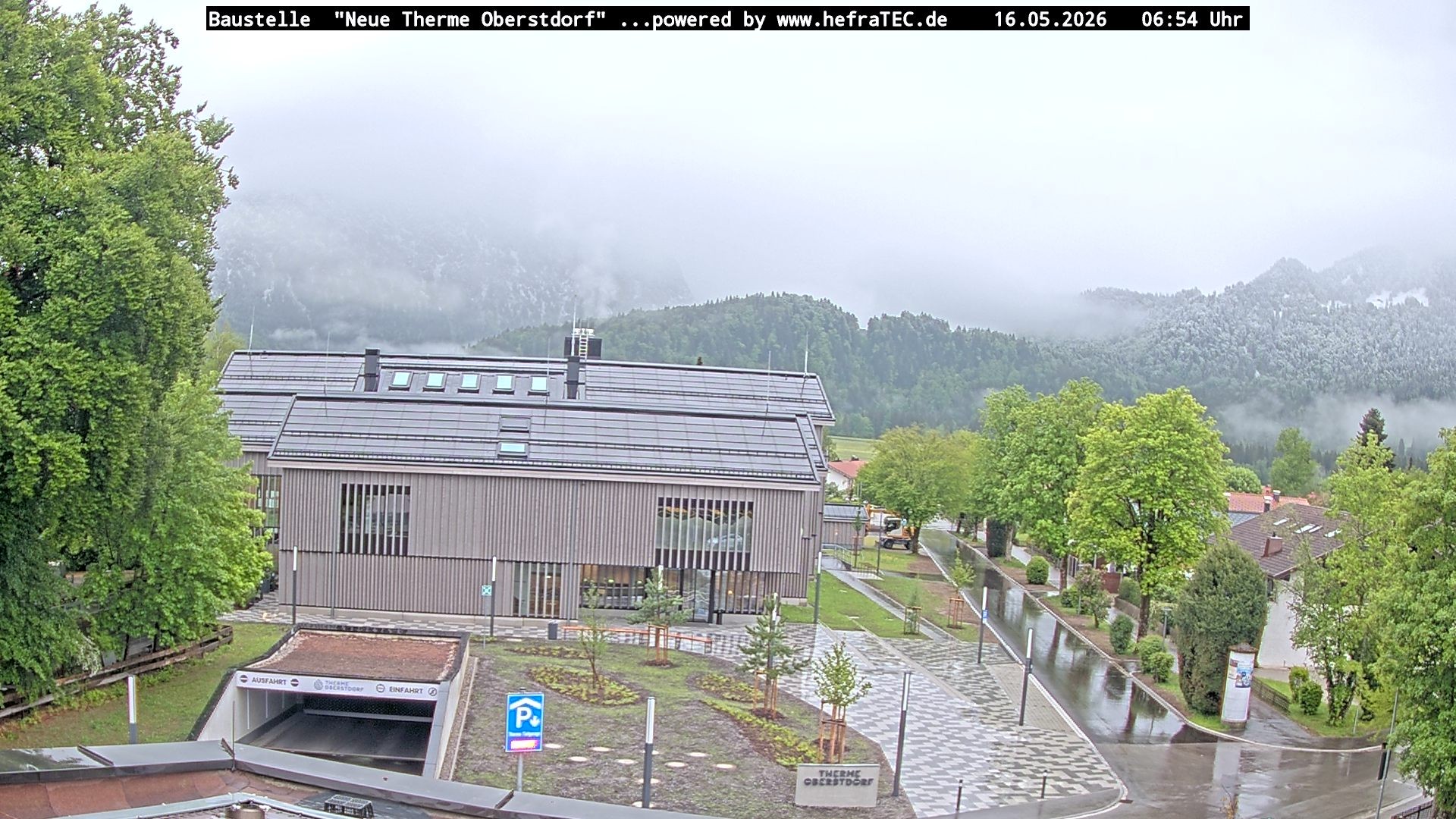 Archiv Foto Webcam Touristinformation Oberstdorf Haus