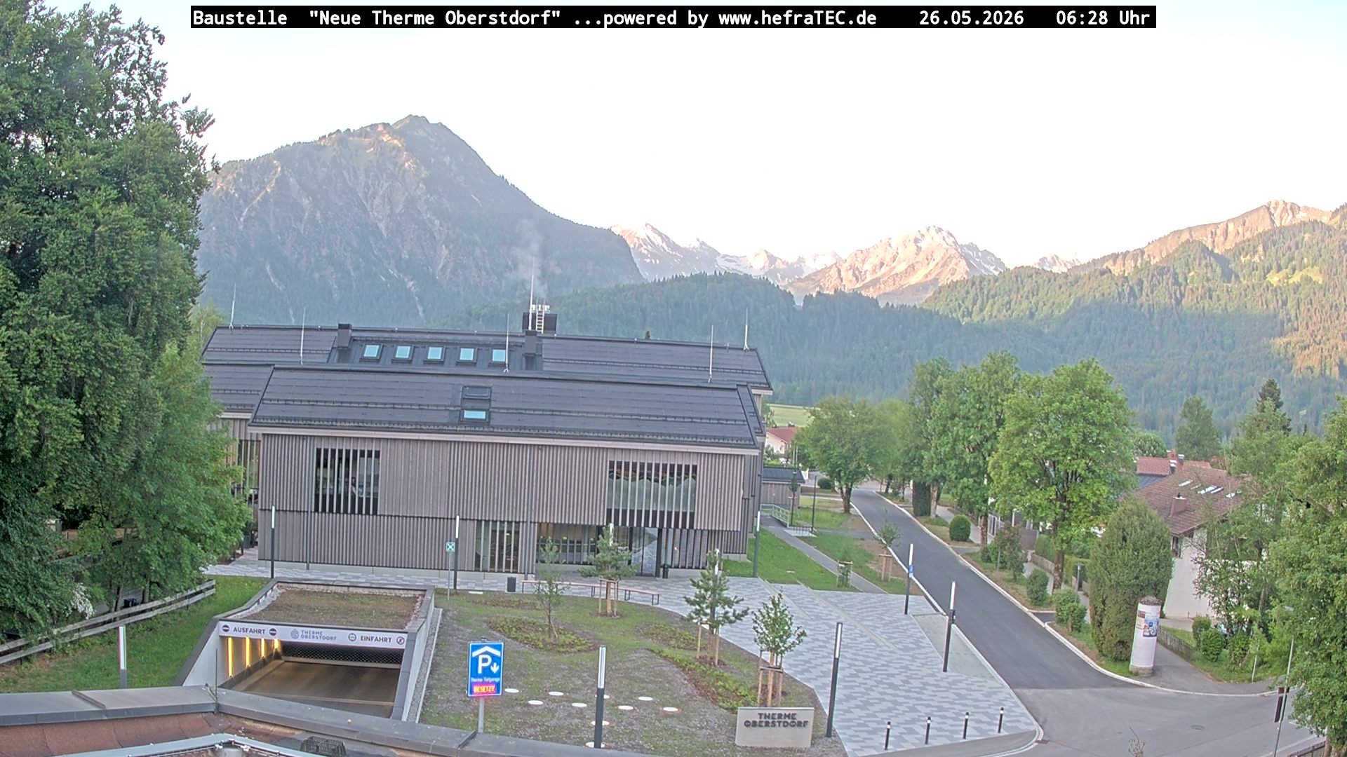 Archiv Foto Webcam Touristinformation Oberstdorf Haus