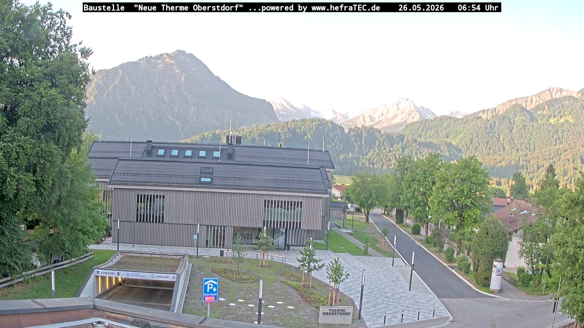 Archiv Foto Webcam Touristinformation Oberstdorf Haus