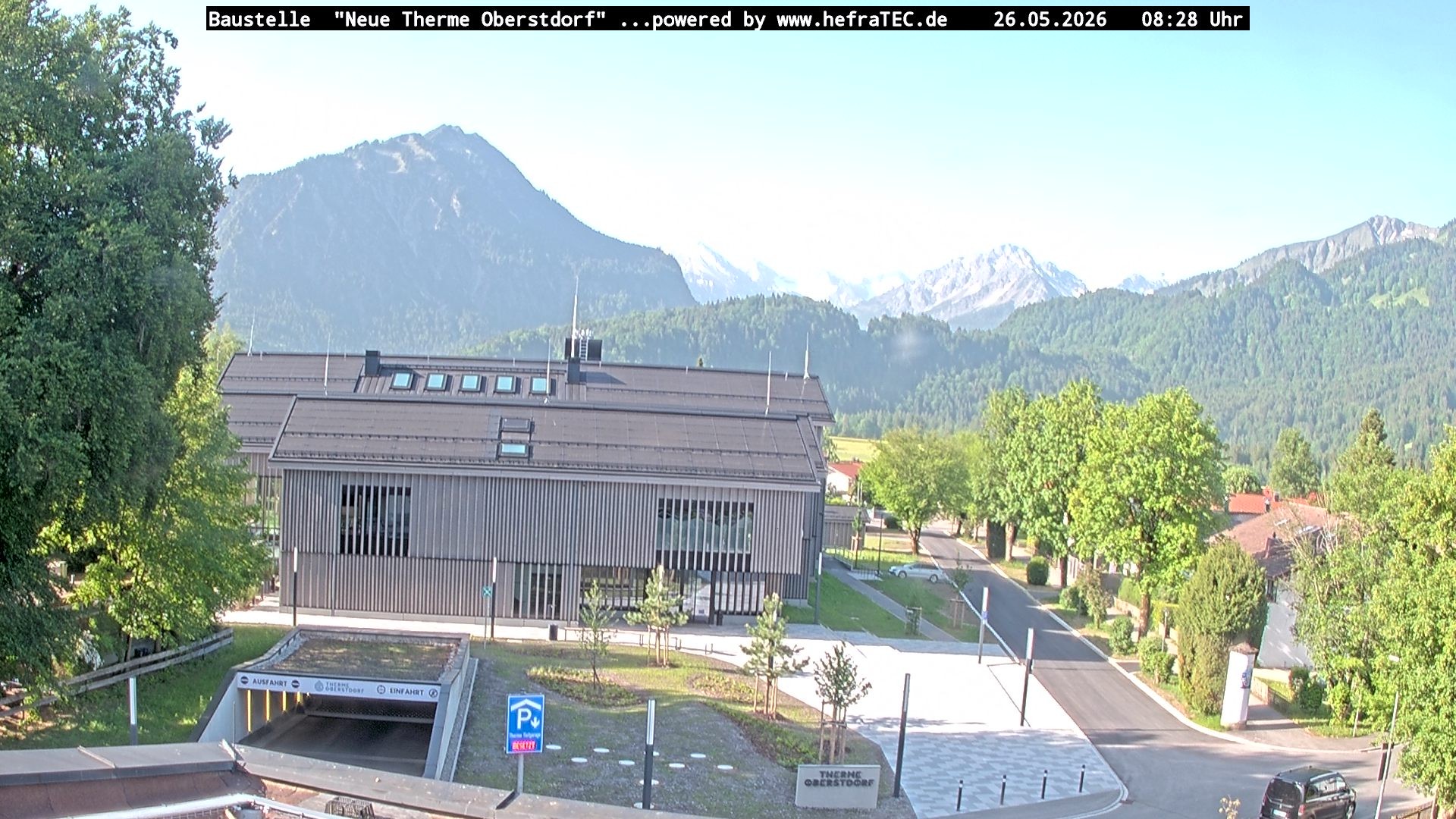 Archiv Foto Webcam Touristinformation Oberstdorf Haus