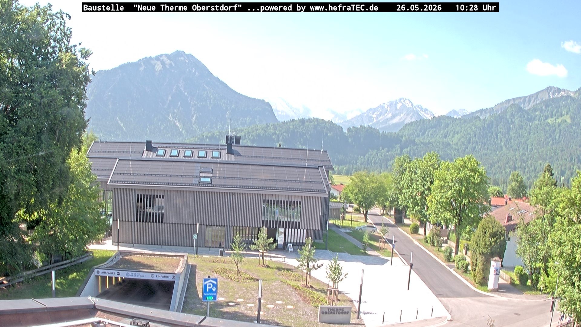 Archiv Foto Webcam Touristinformation Oberstdorf Haus