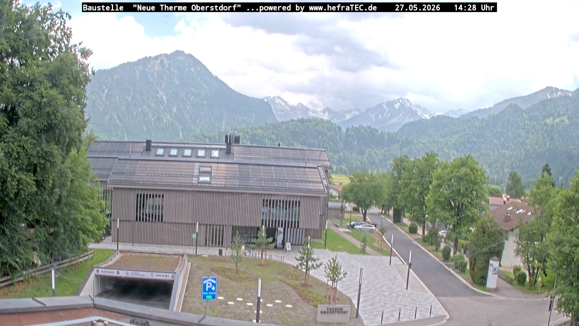 Archiv Foto Webcam Touristinformation Oberstdorf Haus