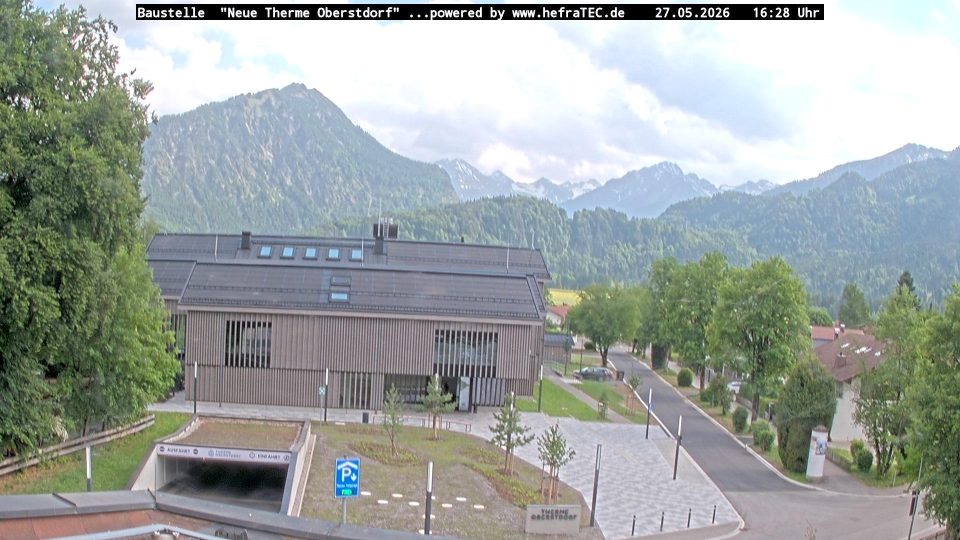 Archiv Foto Webcam Touristinformation Oberstdorf Haus