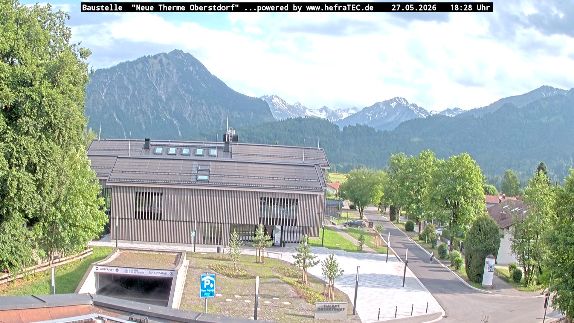Archiv Foto Webcam Touristinformation Oberstdorf Haus