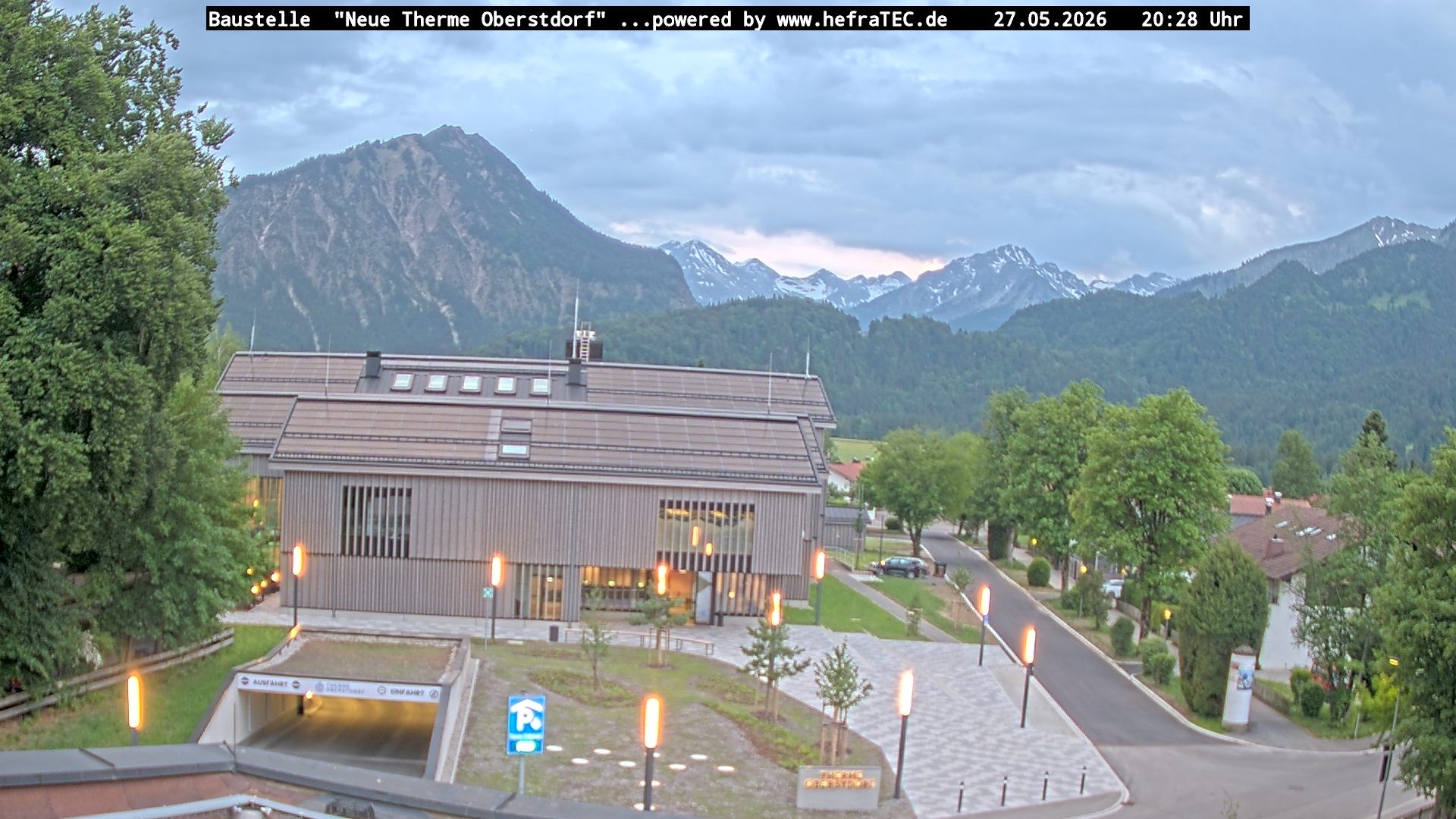 Archiv Foto Webcam Touristinformation Oberstdorf Haus