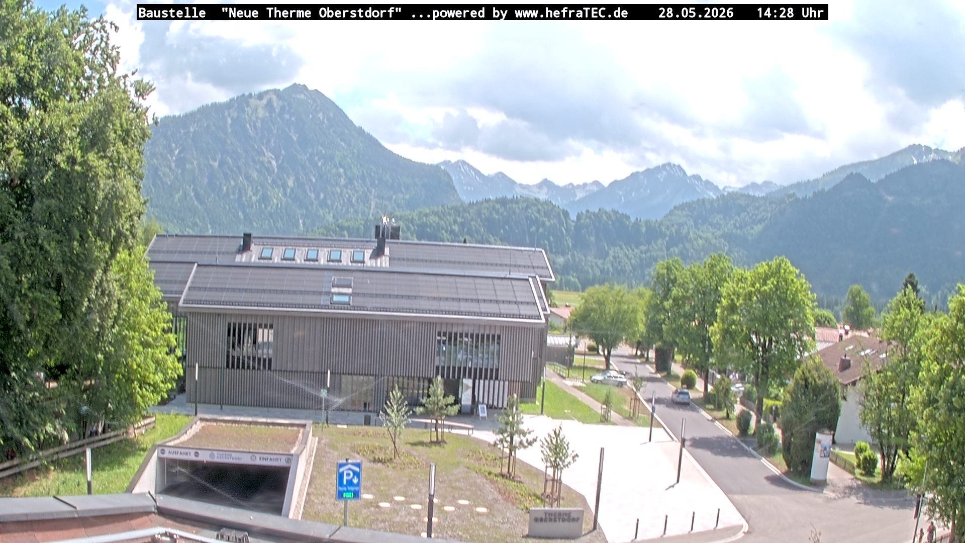 Archiv Foto Webcam Touristinformation Oberstdorf Haus