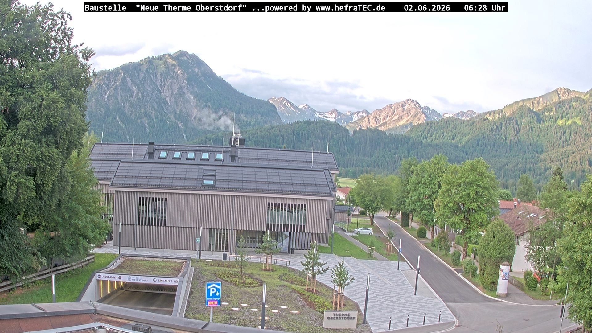 Archiv Foto Webcam Touristinformation Oberstdorf Haus