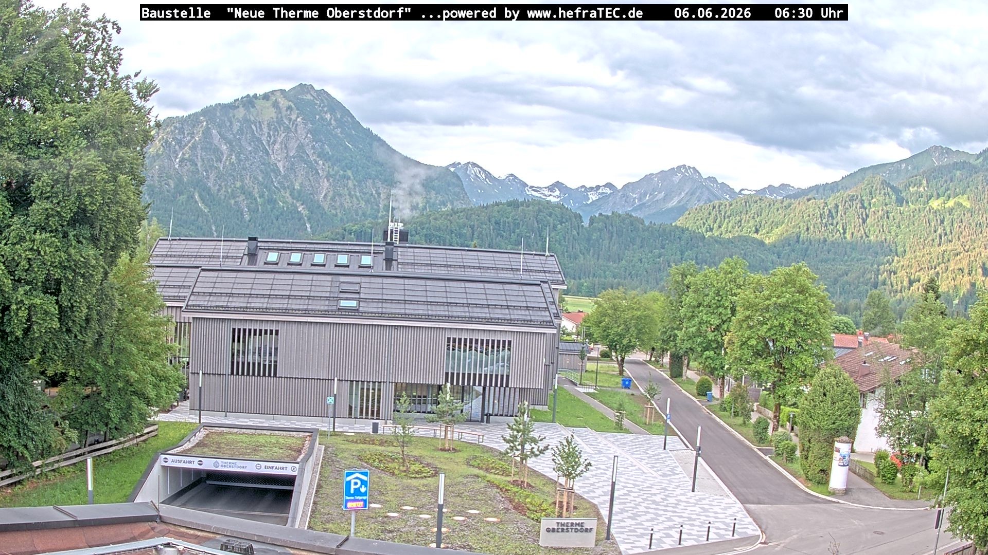 Archiv Foto Webcam Touristinformation Oberstdorf Haus