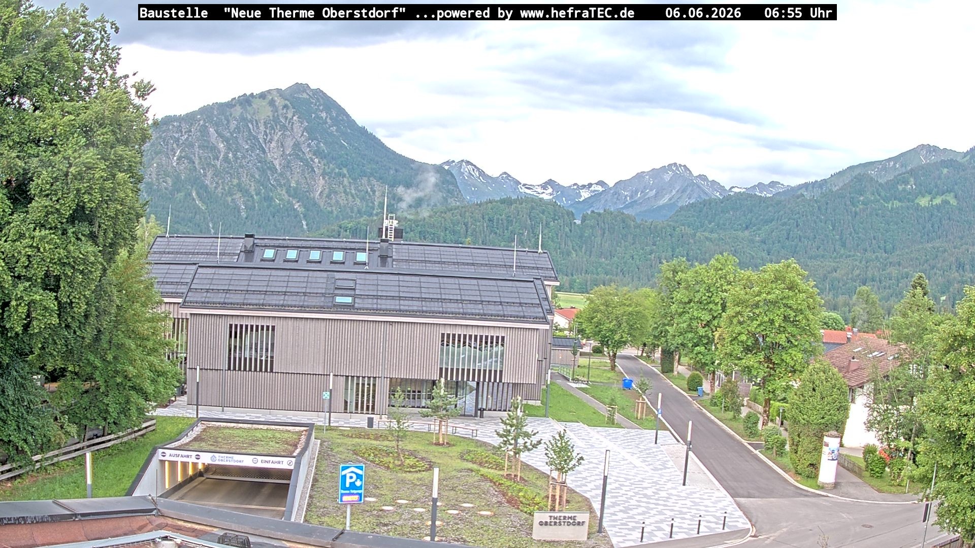 Archiv Foto Webcam Touristinformation Oberstdorf Haus