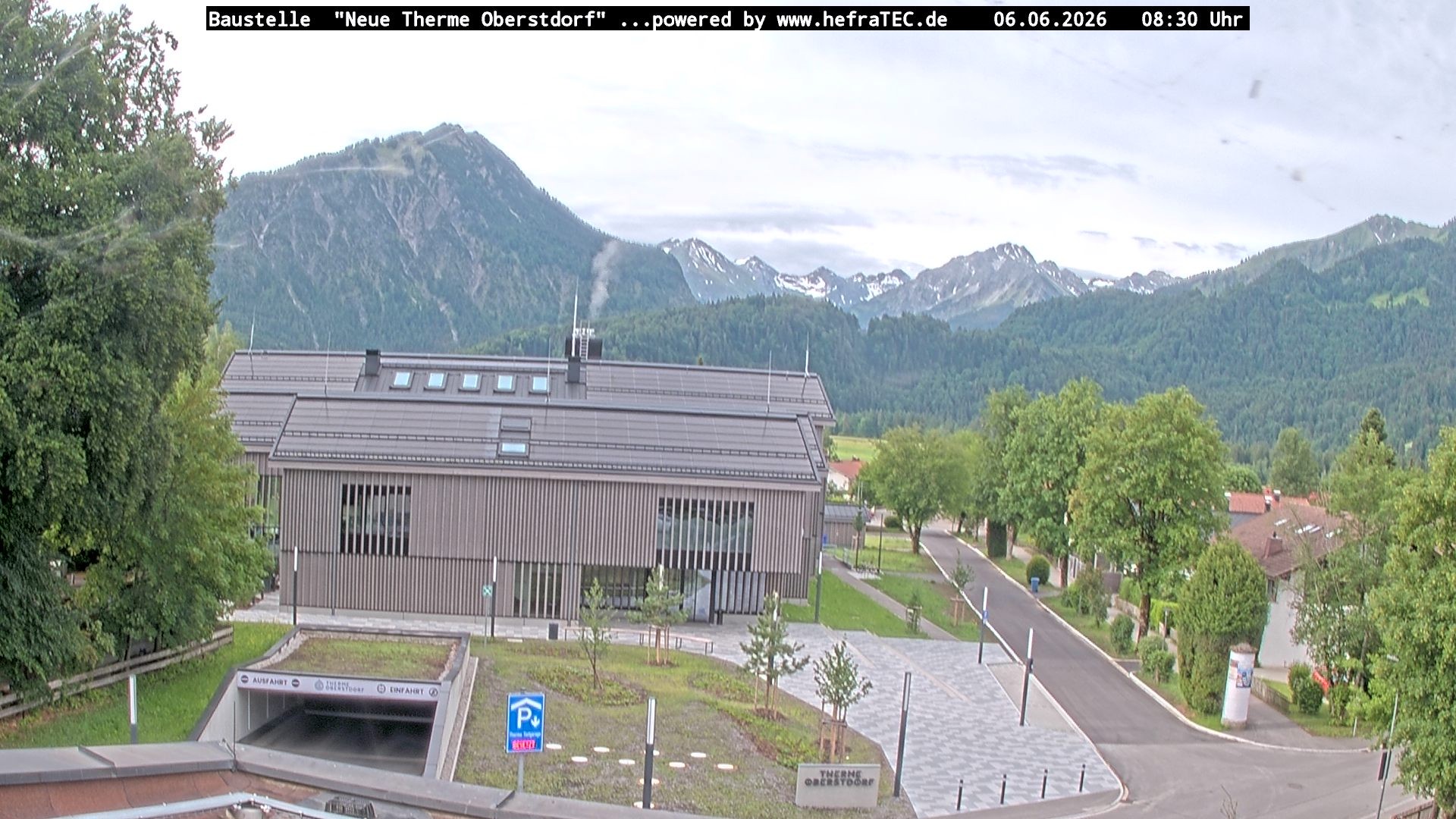 Archiv Foto Webcam Touristinformation Oberstdorf Haus