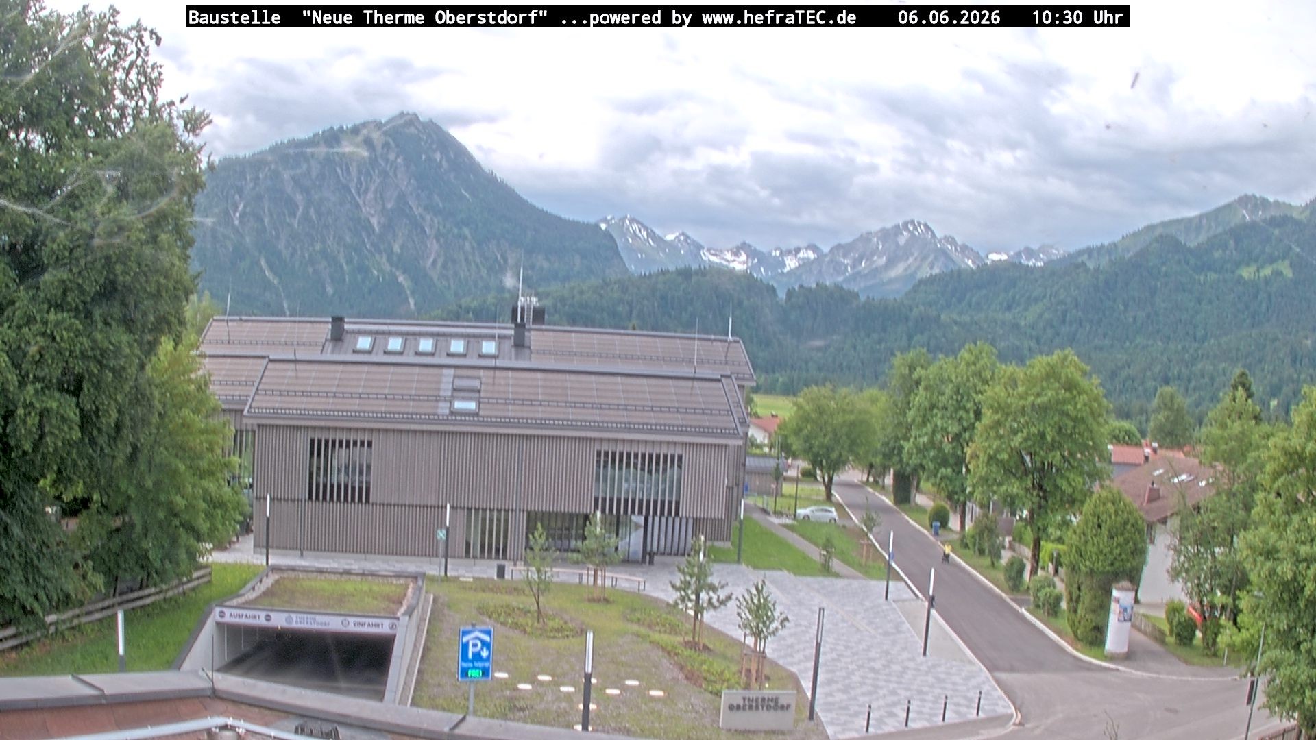 Archiv Foto Webcam Touristinformation Oberstdorf Haus