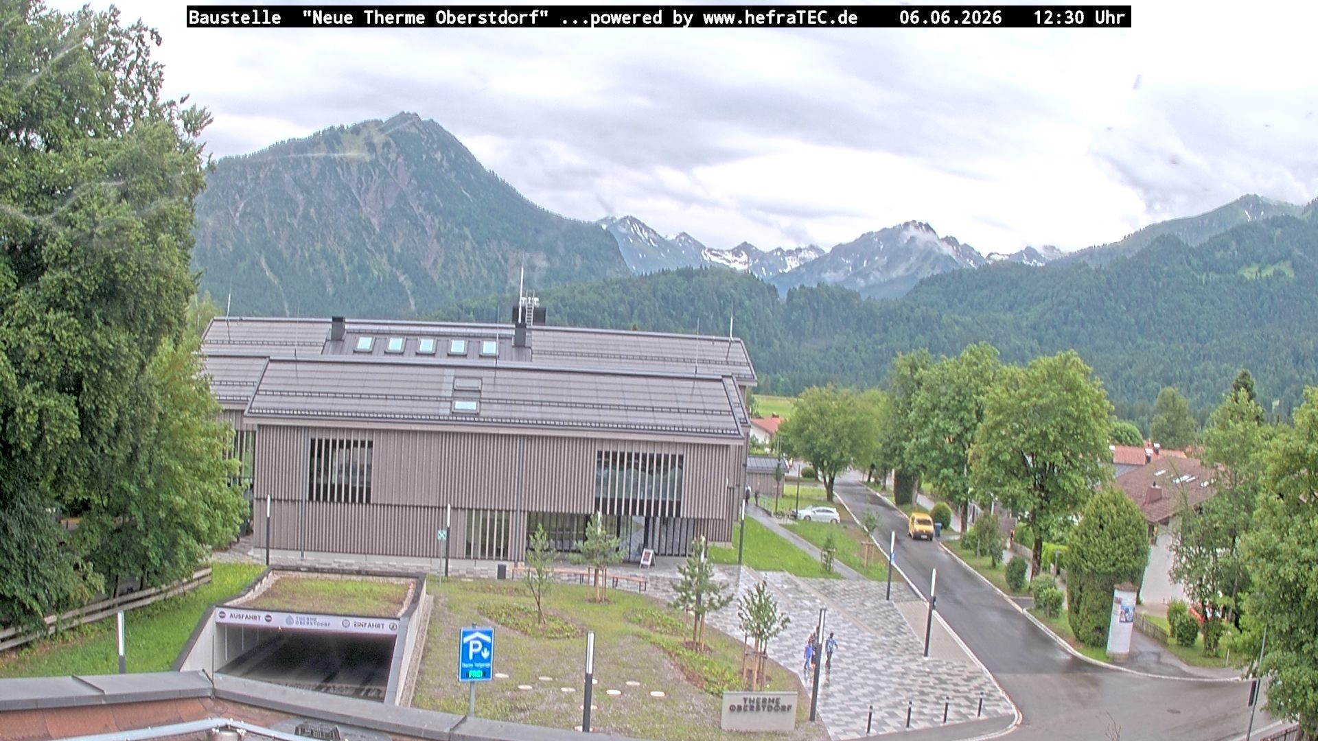 Archiv Foto Webcam Touristinformation Oberstdorf Haus