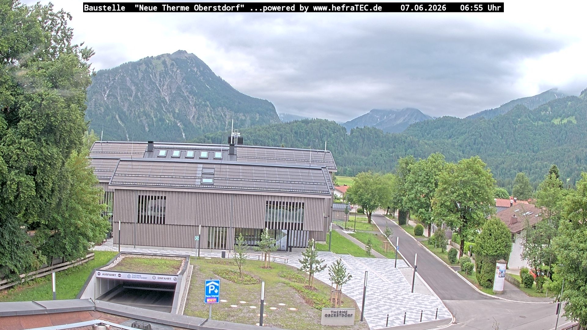Archiv Foto Webcam Touristinformation Oberstdorf Haus