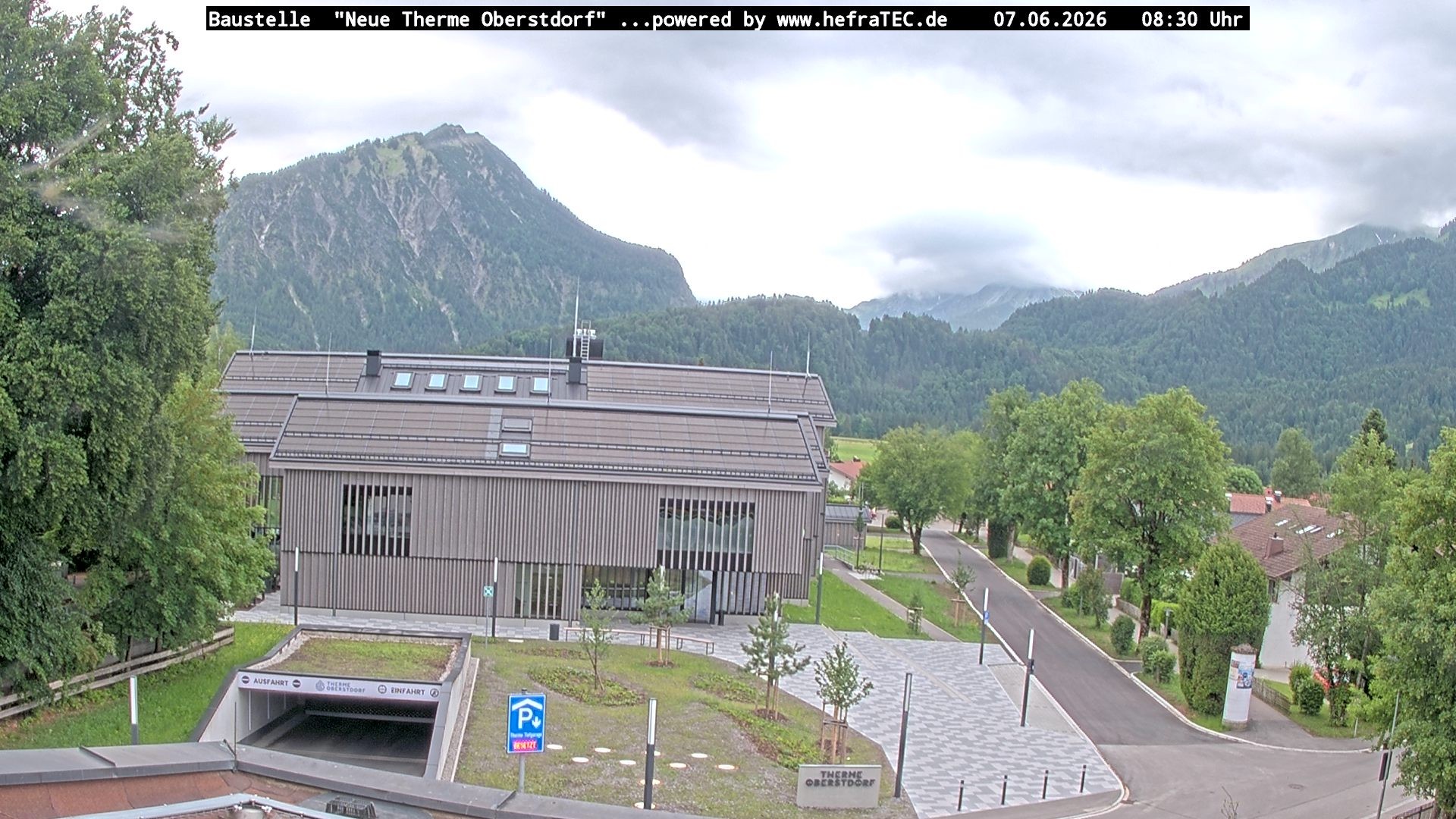 Archiv Foto Webcam Touristinformation Oberstdorf Haus