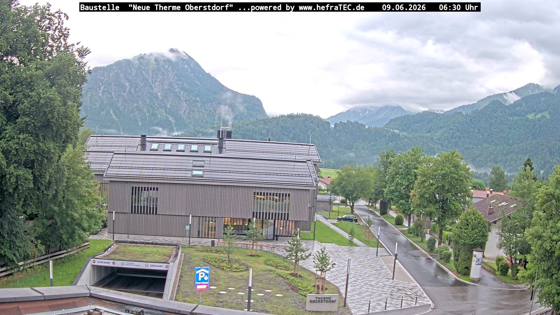 Archiv Foto Webcam Touristinformation Oberstdorf Haus