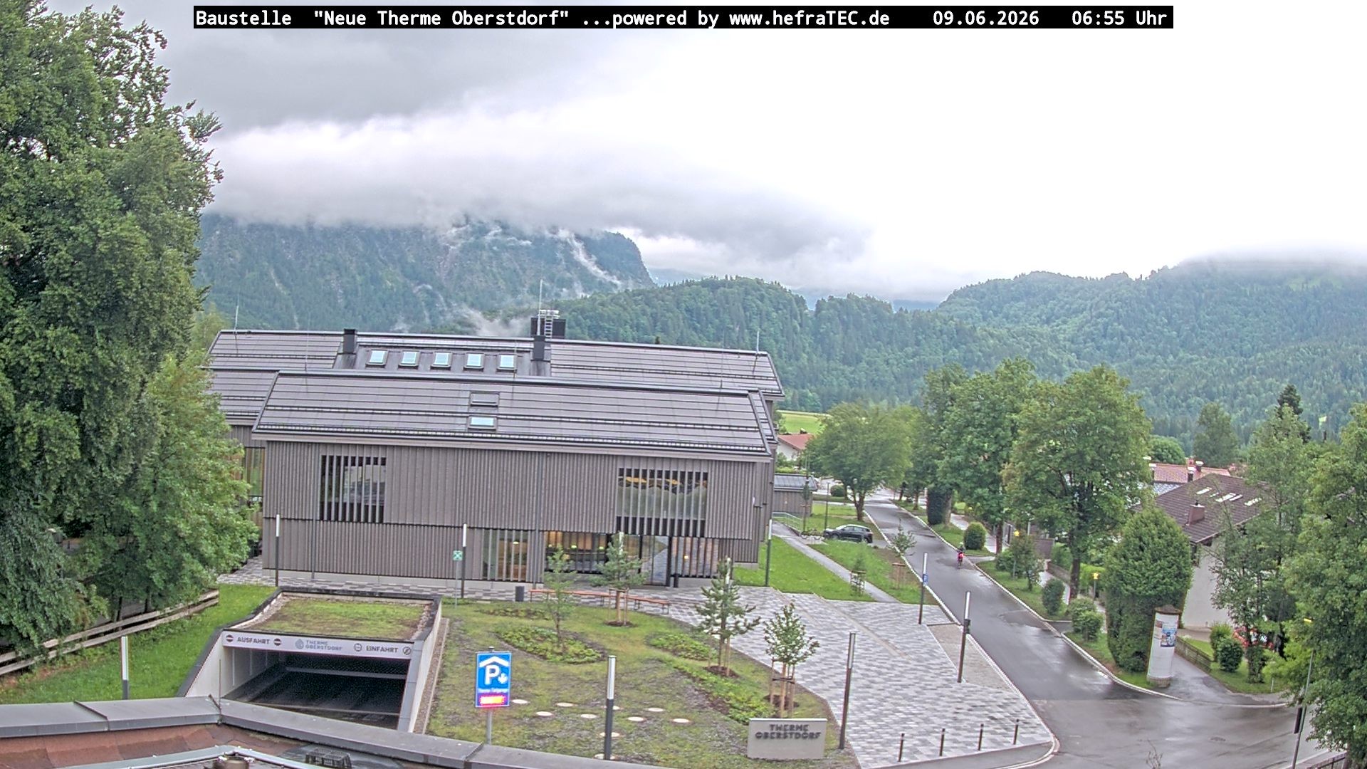 Archiv Foto Webcam Touristinformation Oberstdorf Haus