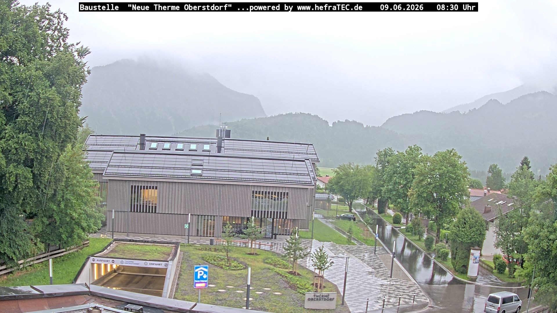 Archiv Foto Webcam Touristinformation Oberstdorf Haus