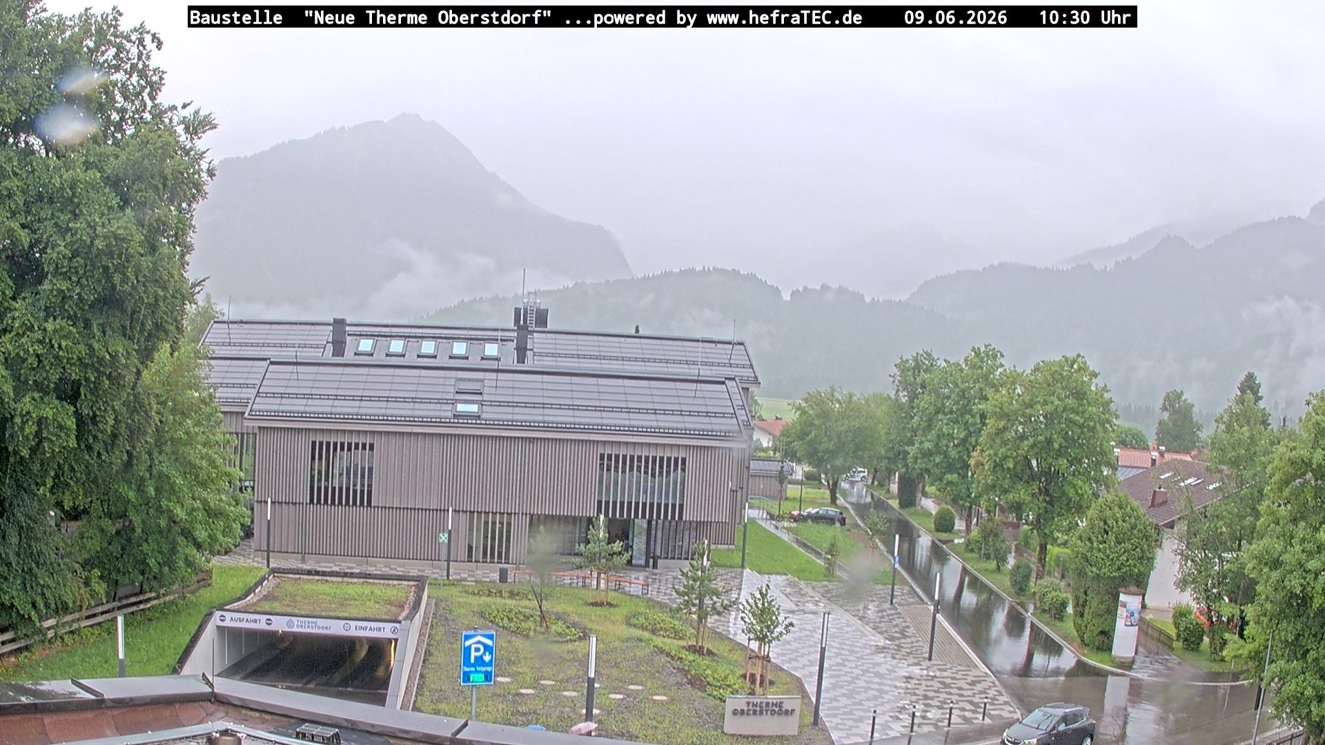 Archiv Foto Webcam Touristinformation Oberstdorf Haus