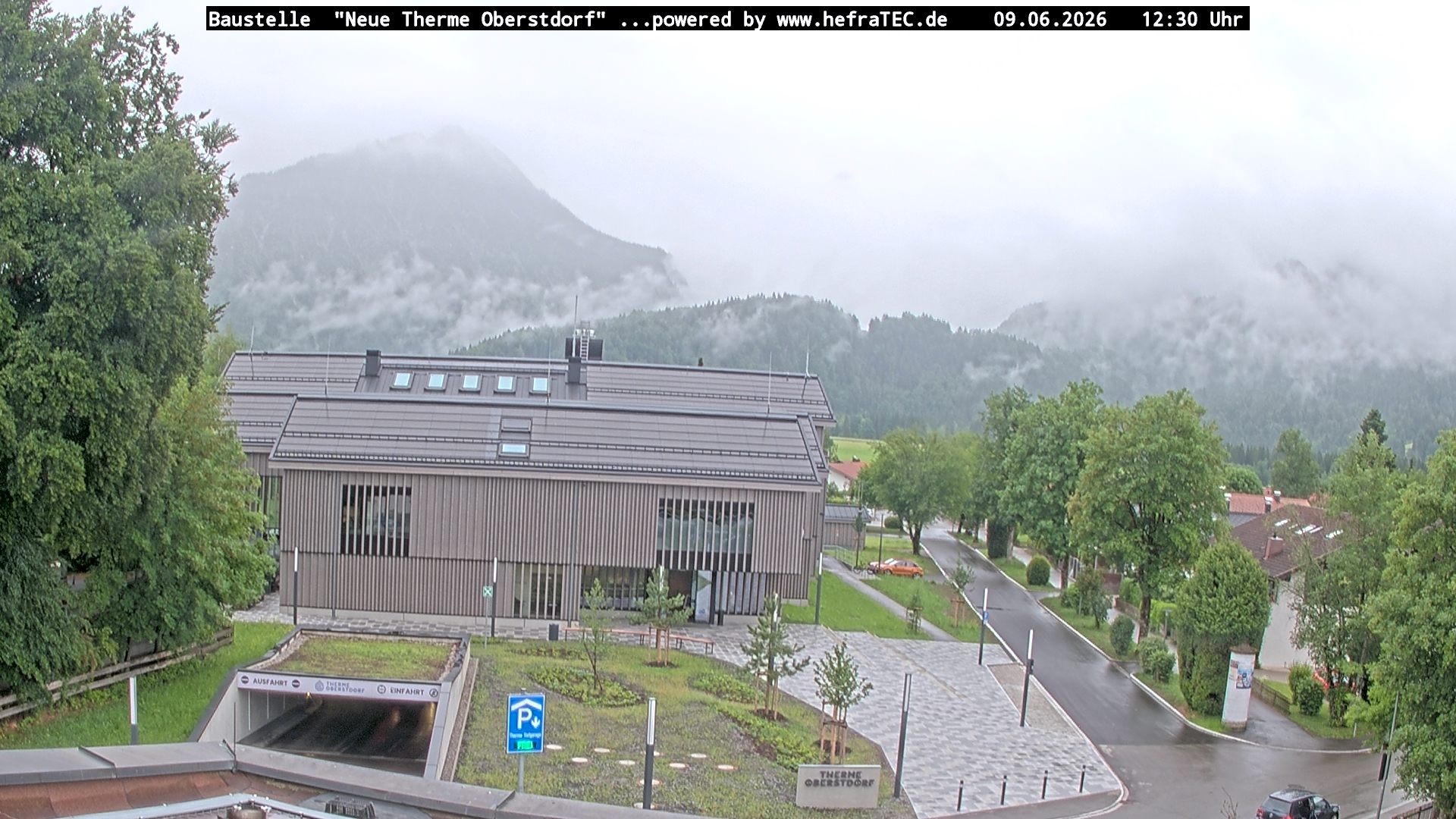 Archiv Foto Webcam Touristinformation Oberstdorf Haus