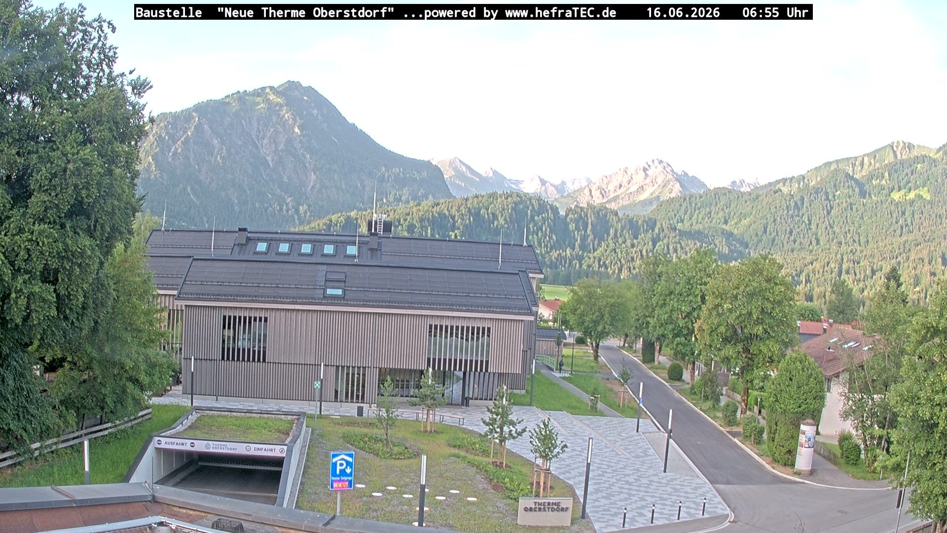 Archiv Foto Webcam Touristinformation Oberstdorf Haus