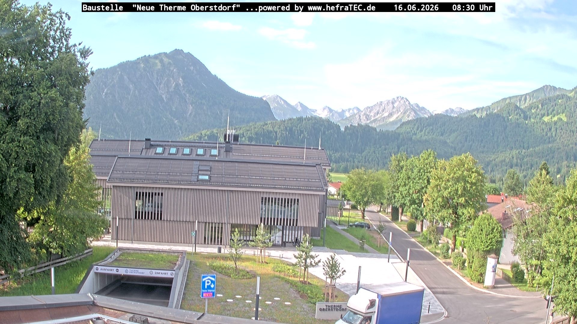 Archiv Foto Webcam Touristinformation Oberstdorf Haus