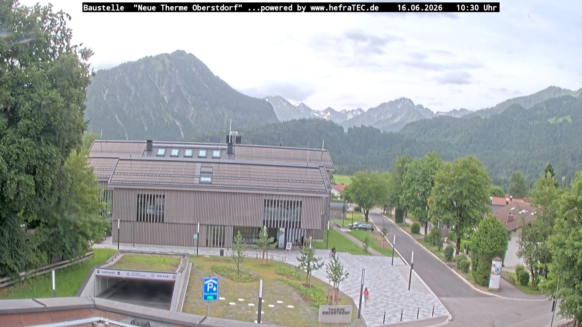 Archiv Foto Webcam Touristinformation Oberstdorf Haus