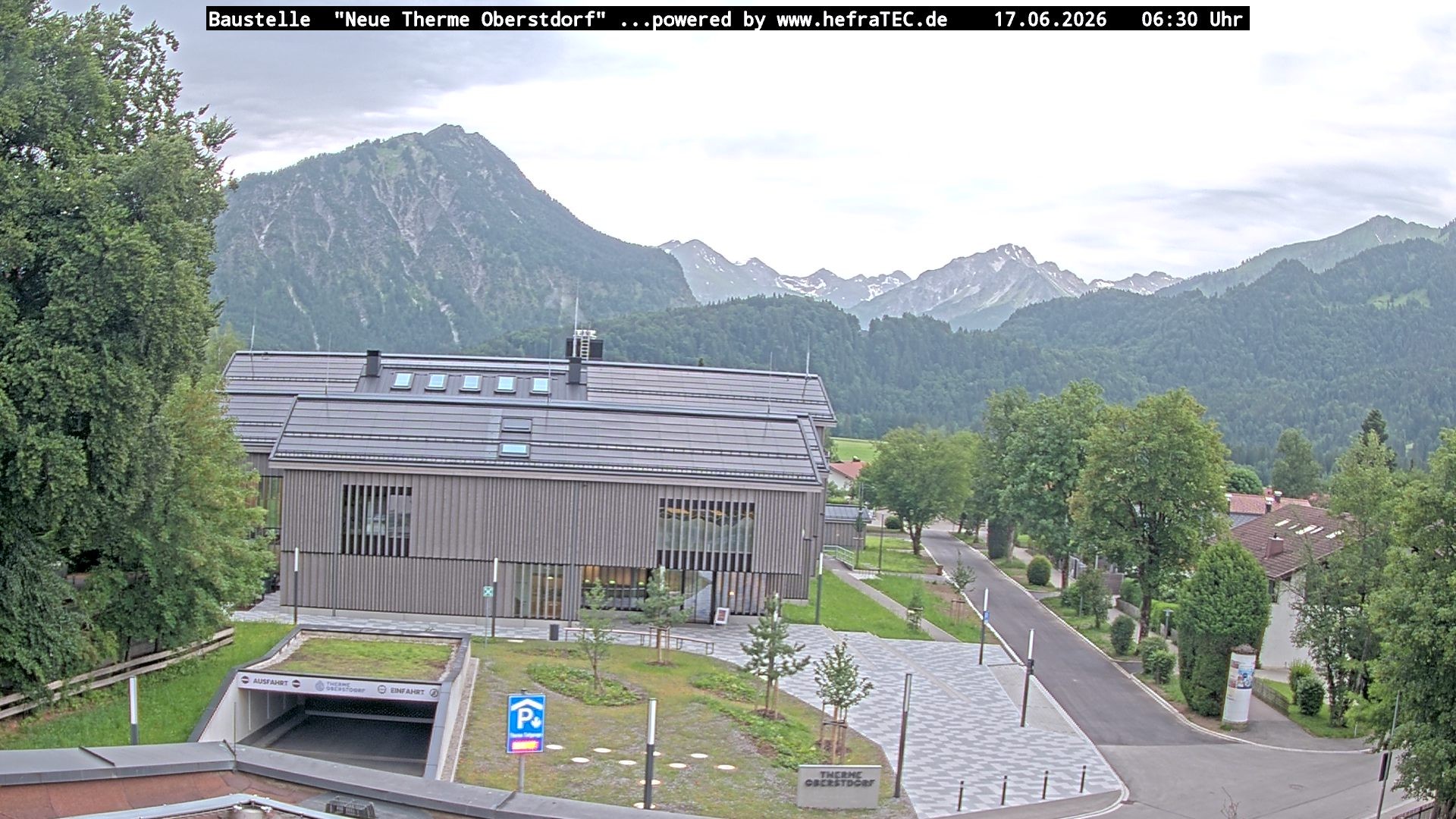 Archiv Foto Webcam Touristinformation Oberstdorf Haus