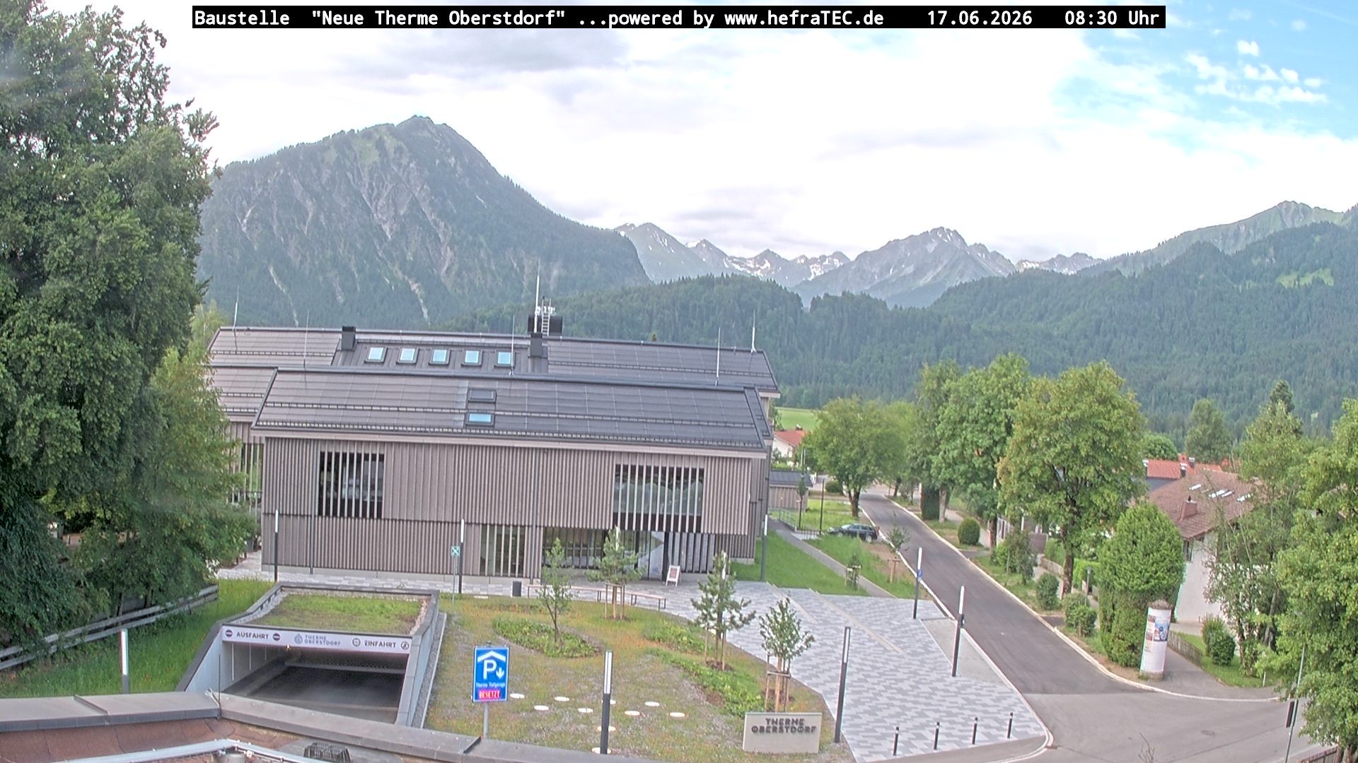 Archiv Foto Webcam Touristinformation Oberstdorf Haus