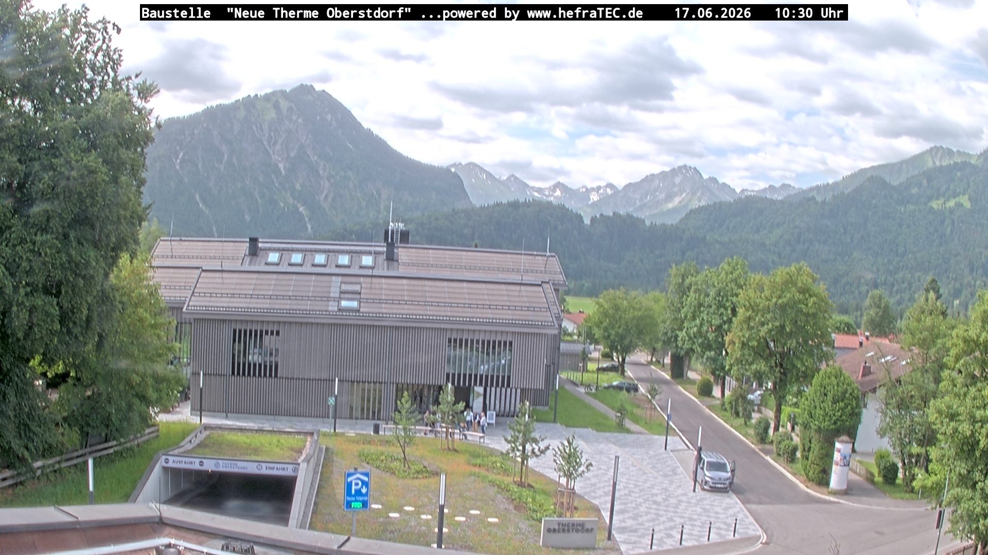 Archiv Foto Webcam Touristinformation Oberstdorf Haus