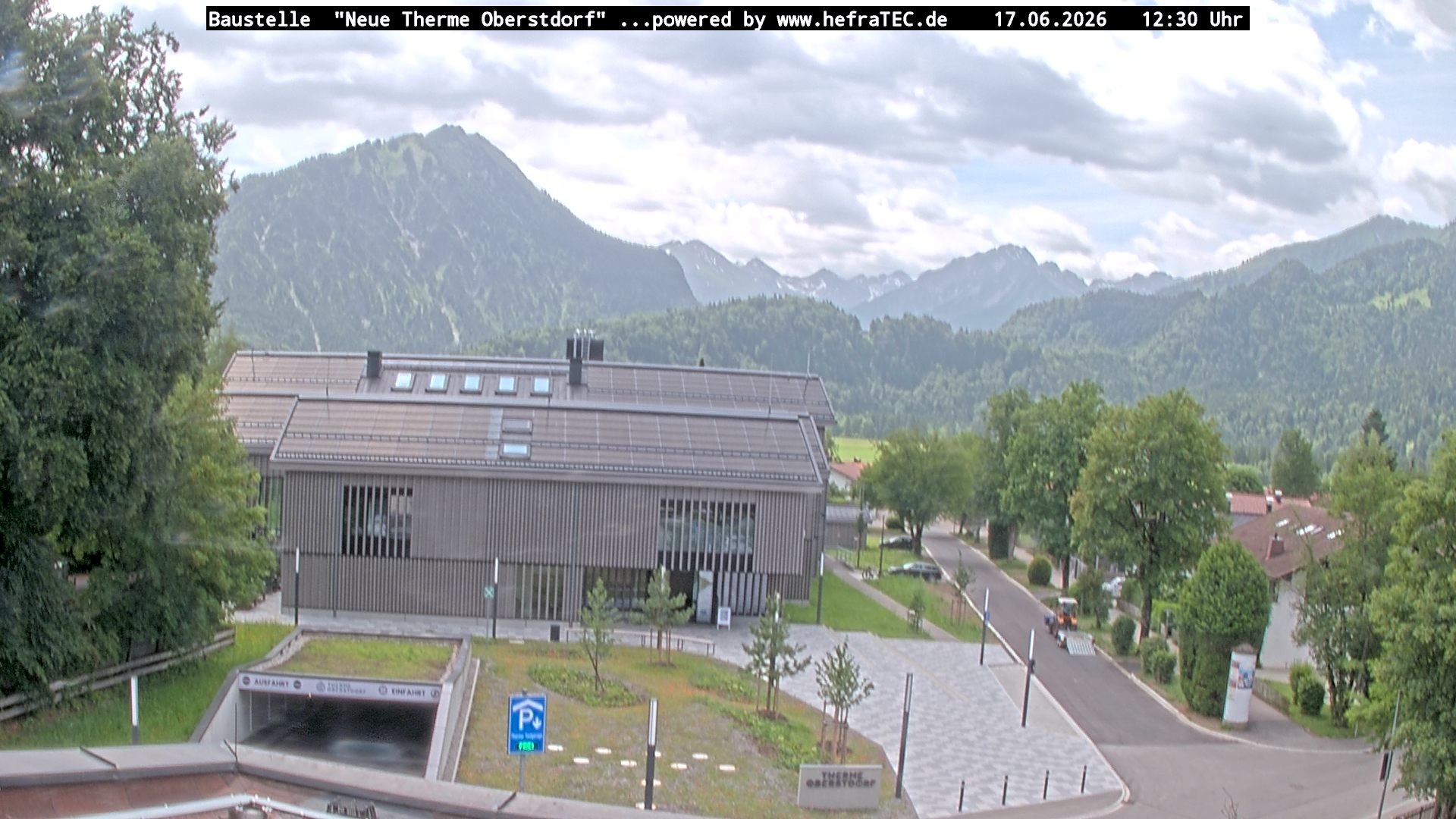 Archiv Foto Webcam Touristinformation Oberstdorf Haus