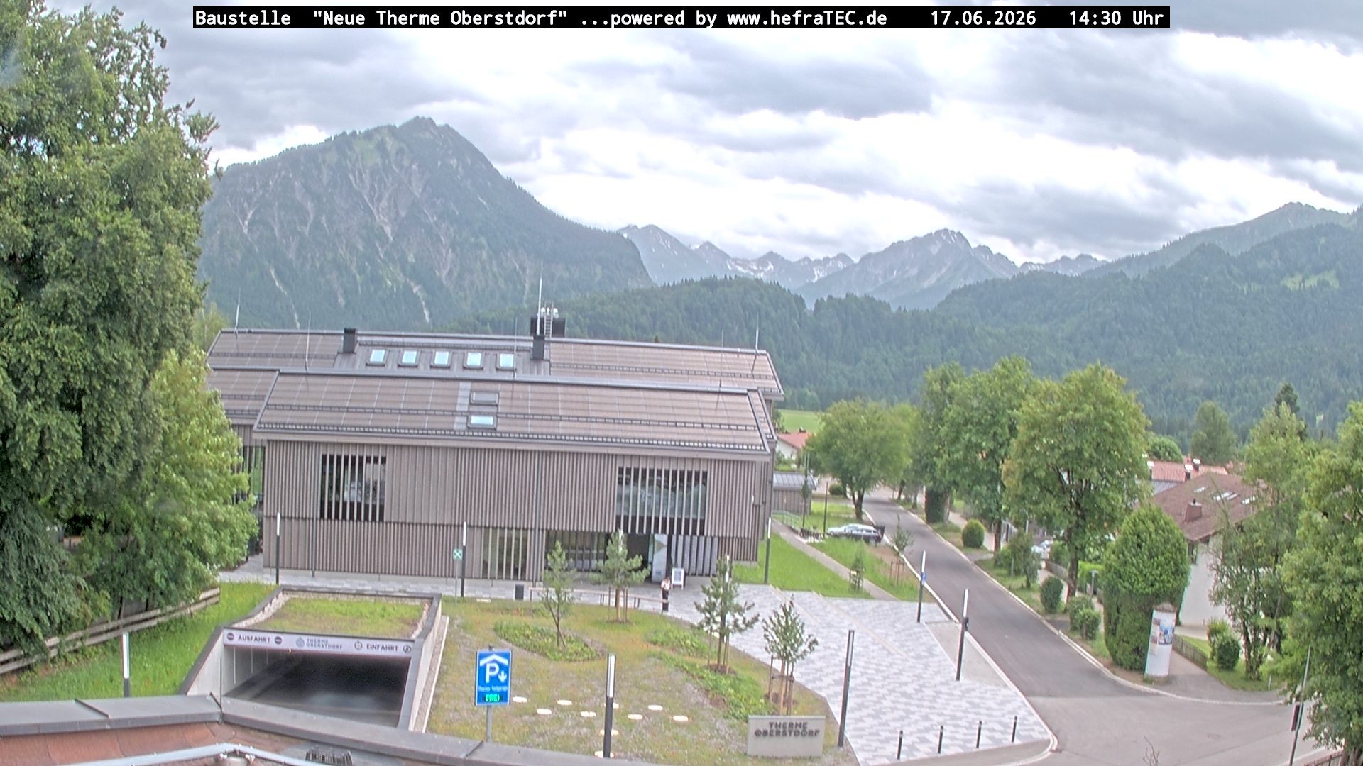 Archiv Foto Webcam Touristinformation Oberstdorf Haus