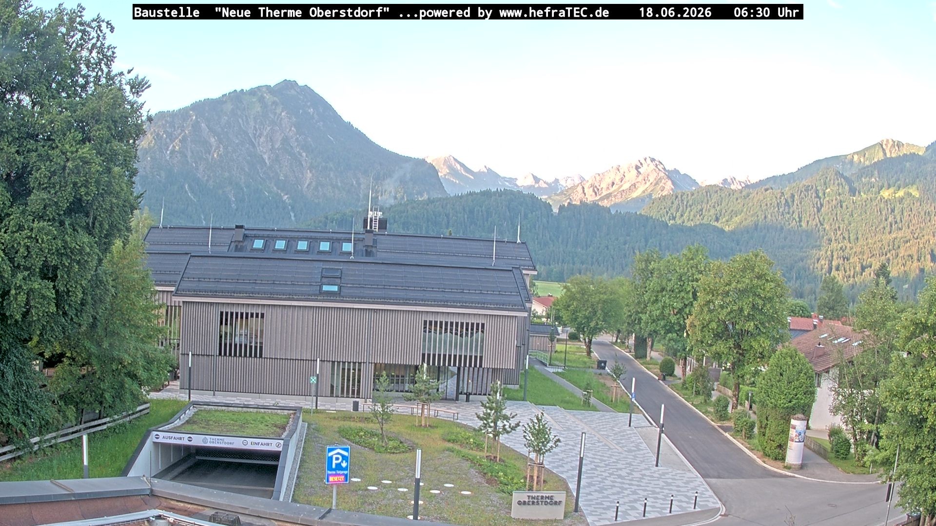 Archiv Foto Webcam Touristinformation Oberstdorf Haus