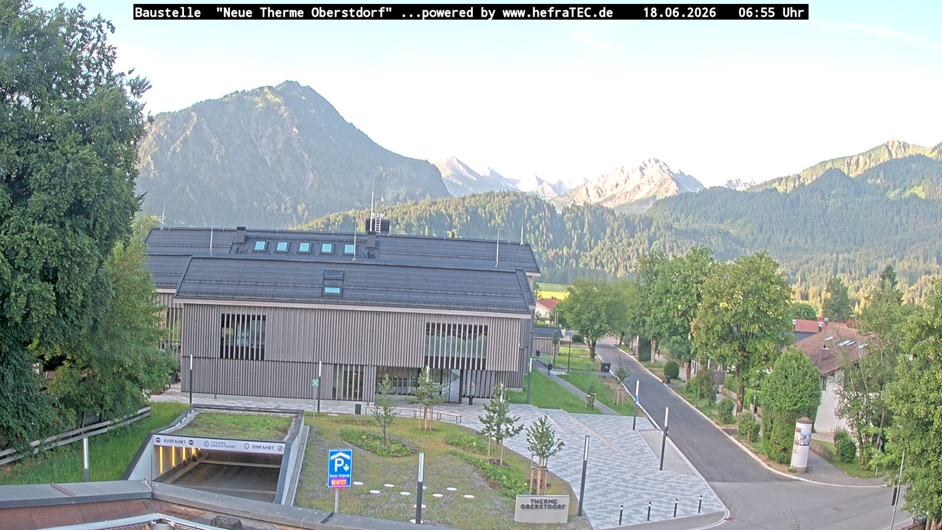 Archiv Foto Webcam Touristinformation Oberstdorf Haus