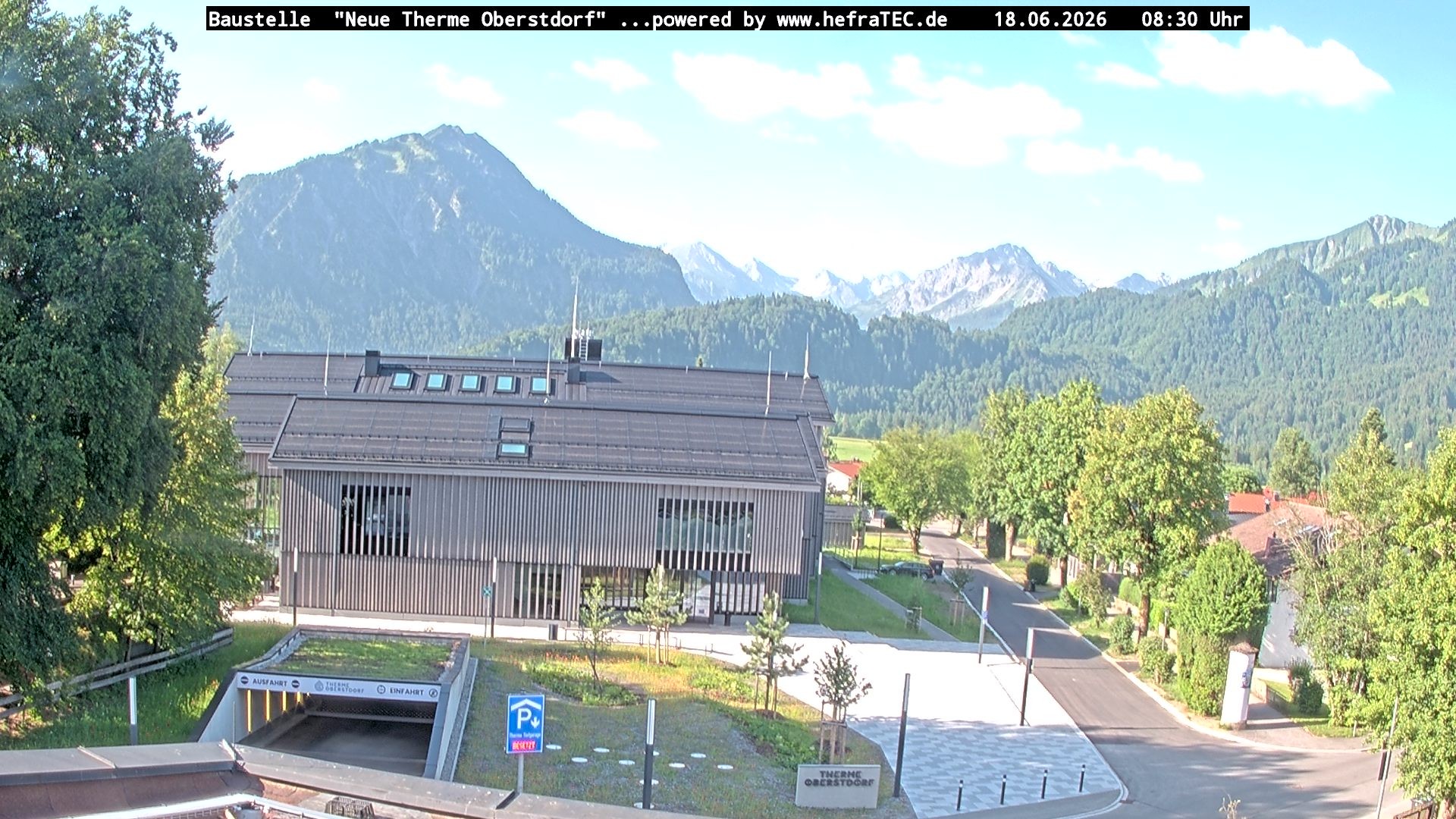 Archiv Foto Webcam Touristinformation Oberstdorf Haus