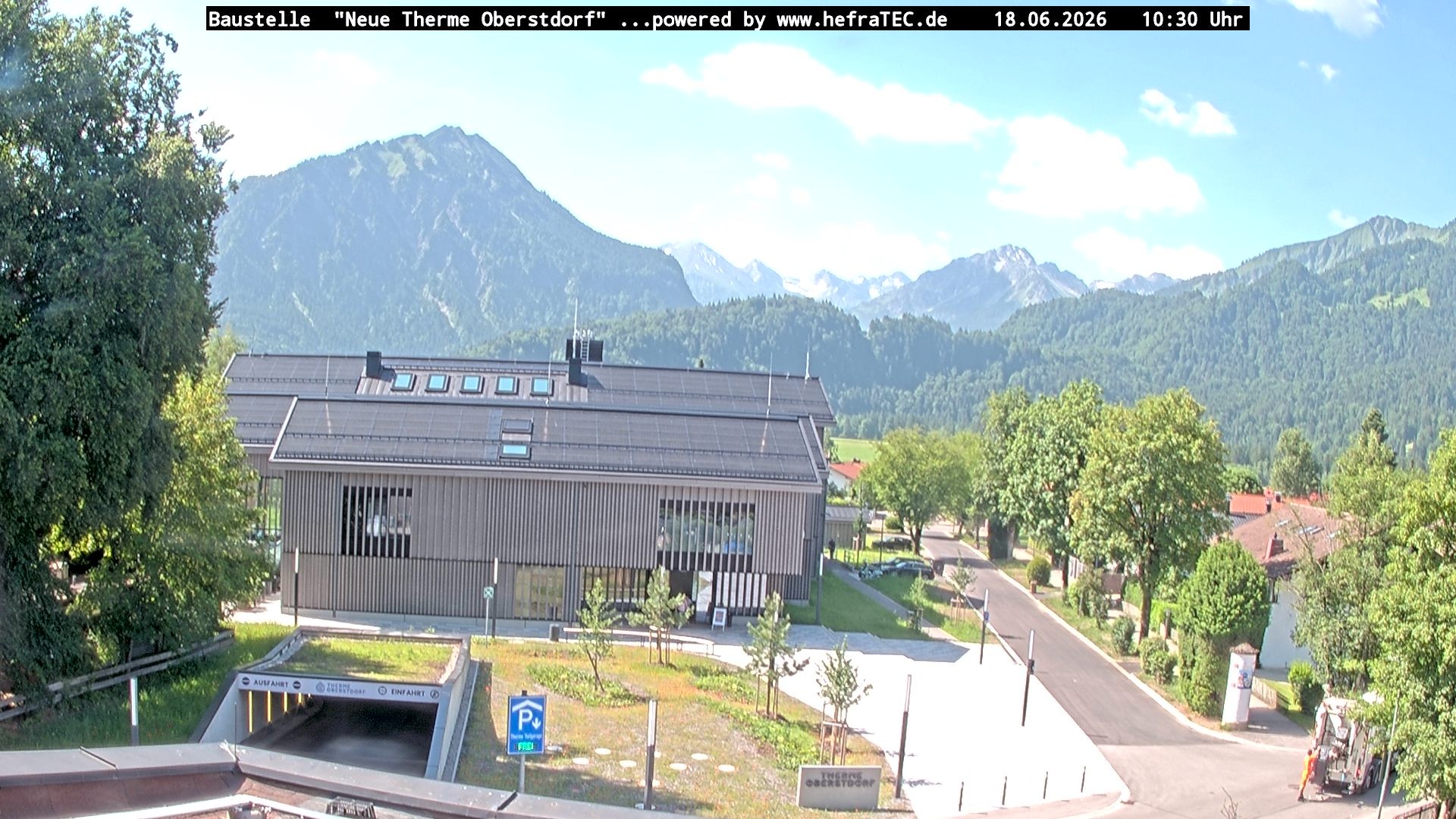 Archiv Foto Webcam Touristinformation Oberstdorf Haus
