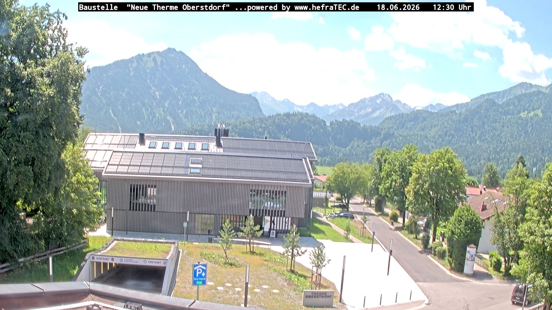 Archiv Foto Webcam Touristinformation Oberstdorf Haus