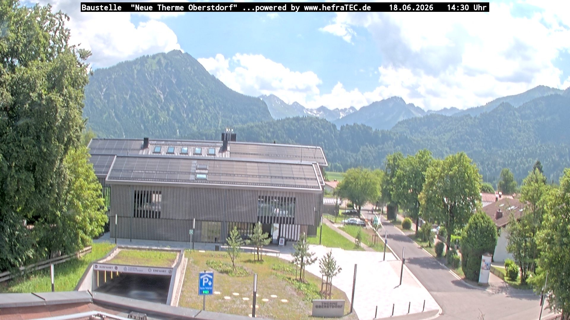 Archiv Foto Webcam Touristinformation Oberstdorf Haus