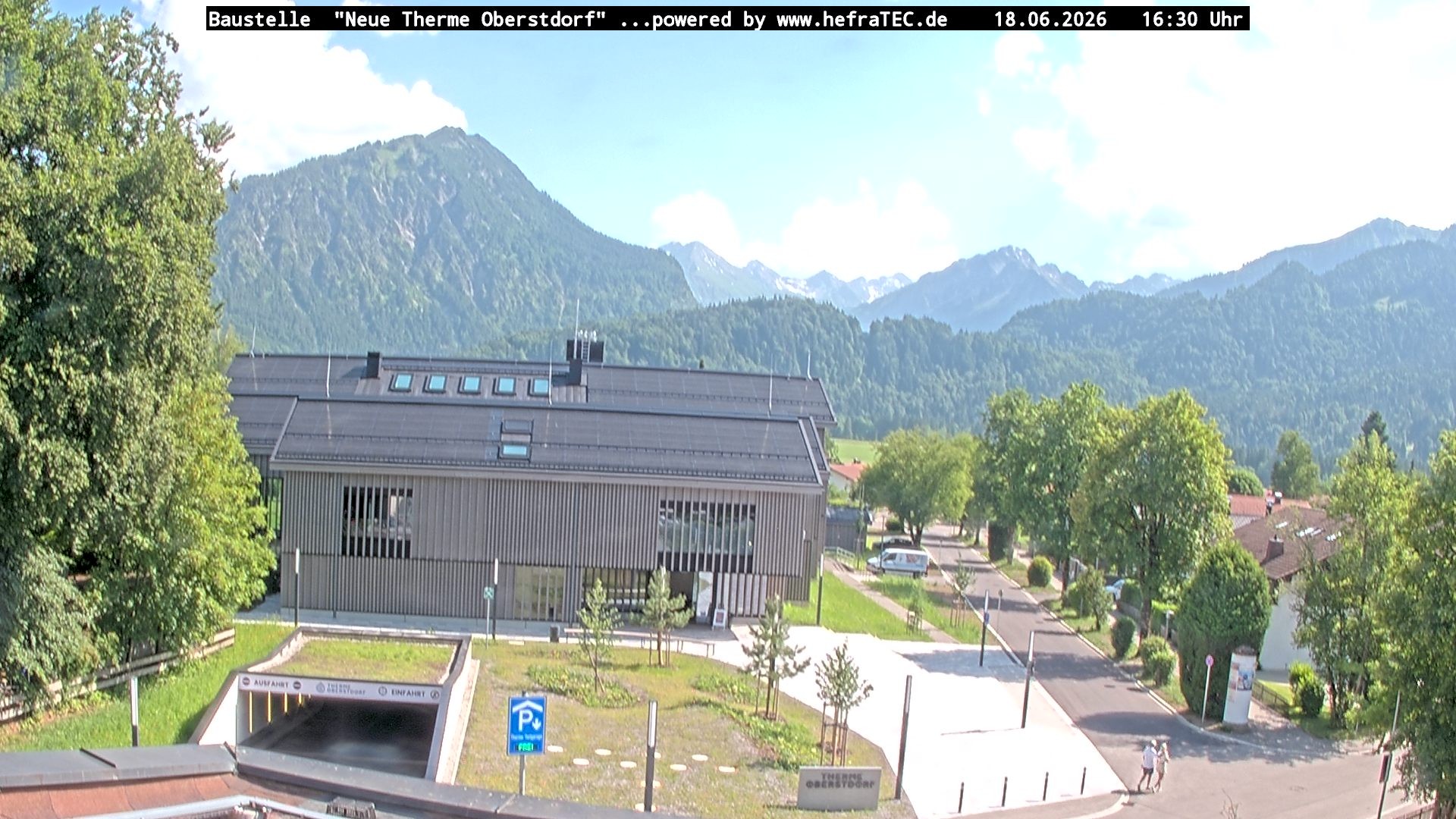 Archiv Foto Webcam Touristinformation Oberstdorf Haus